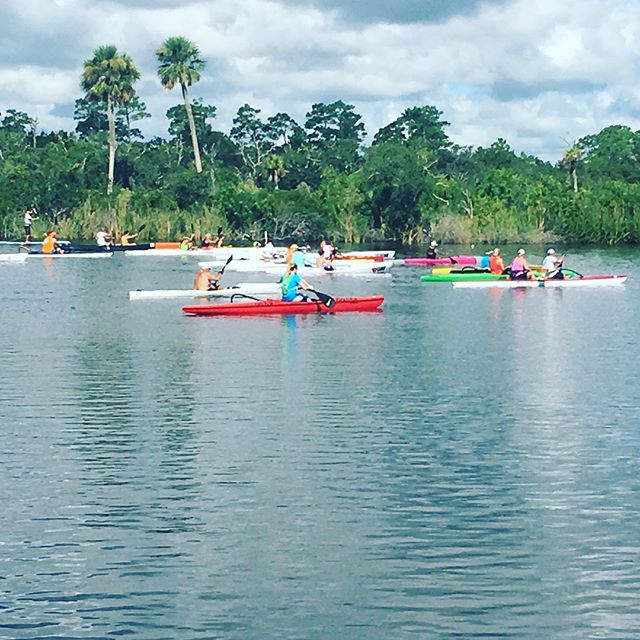It was a great day for the FCPA St. Sebastian River Race Saturday! A lot of good paddlers came (37).
Thanks to Lisa &amp; JC Malick for hosting this FCPA race.