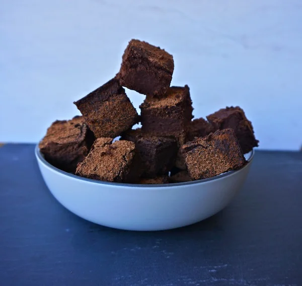 Seven Ingredient Black Bean Brownies