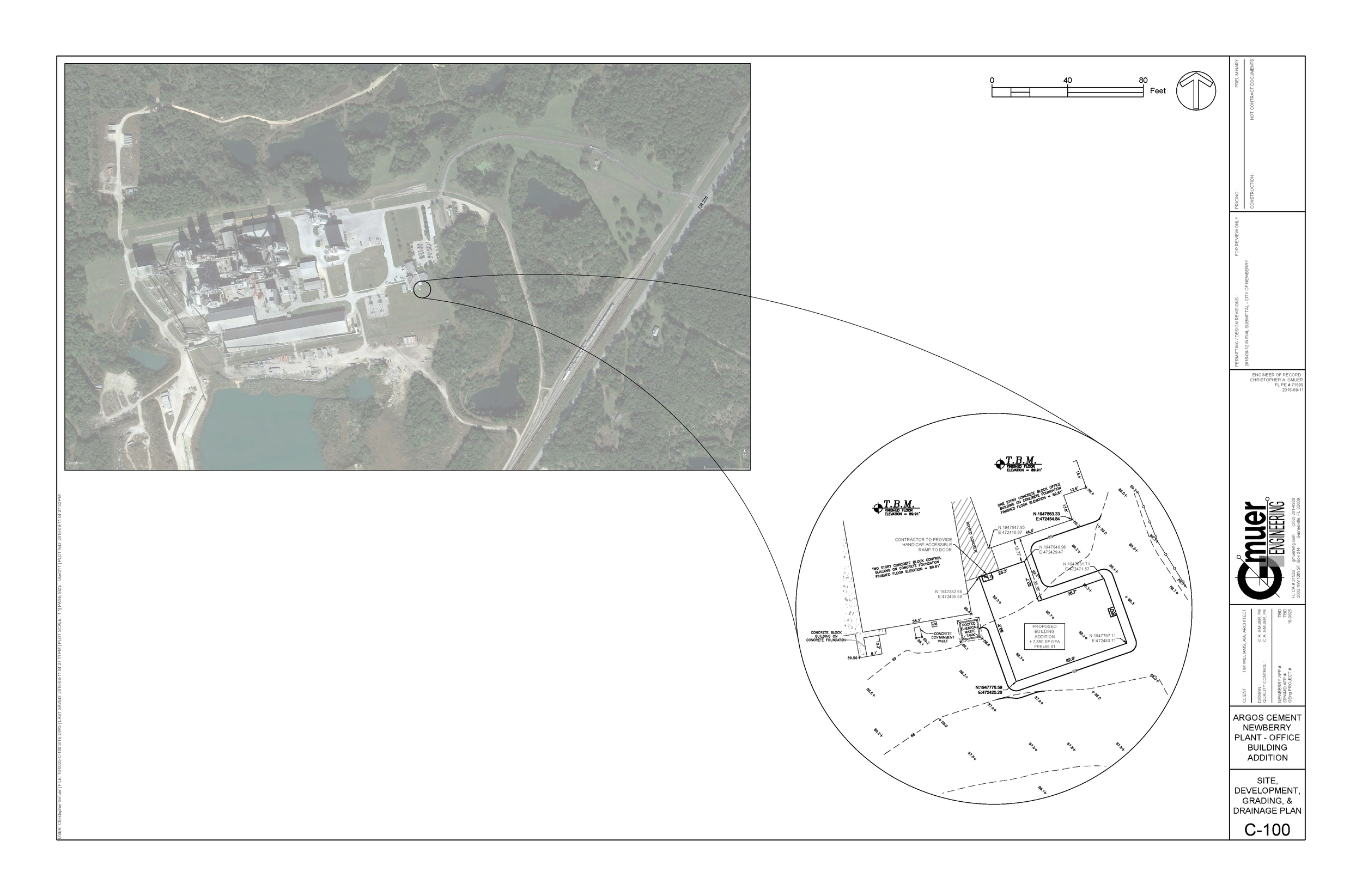 Argos Cement Newberry Office Addition — Gmuer Engineering