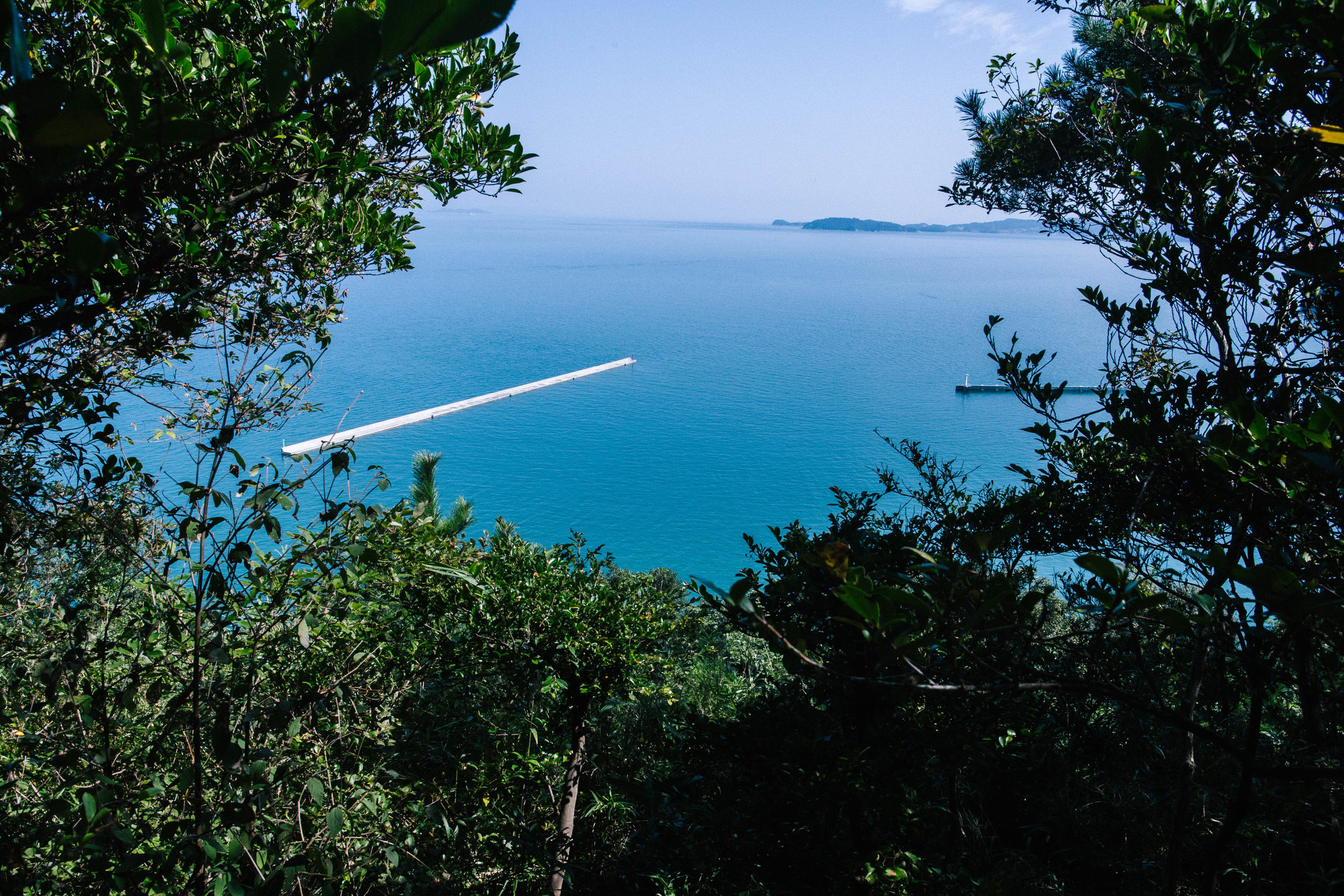  views from Teshima Art Museum 