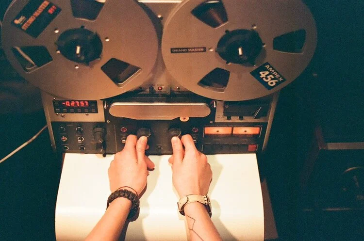 Marta’s Revox PR99 tape machine