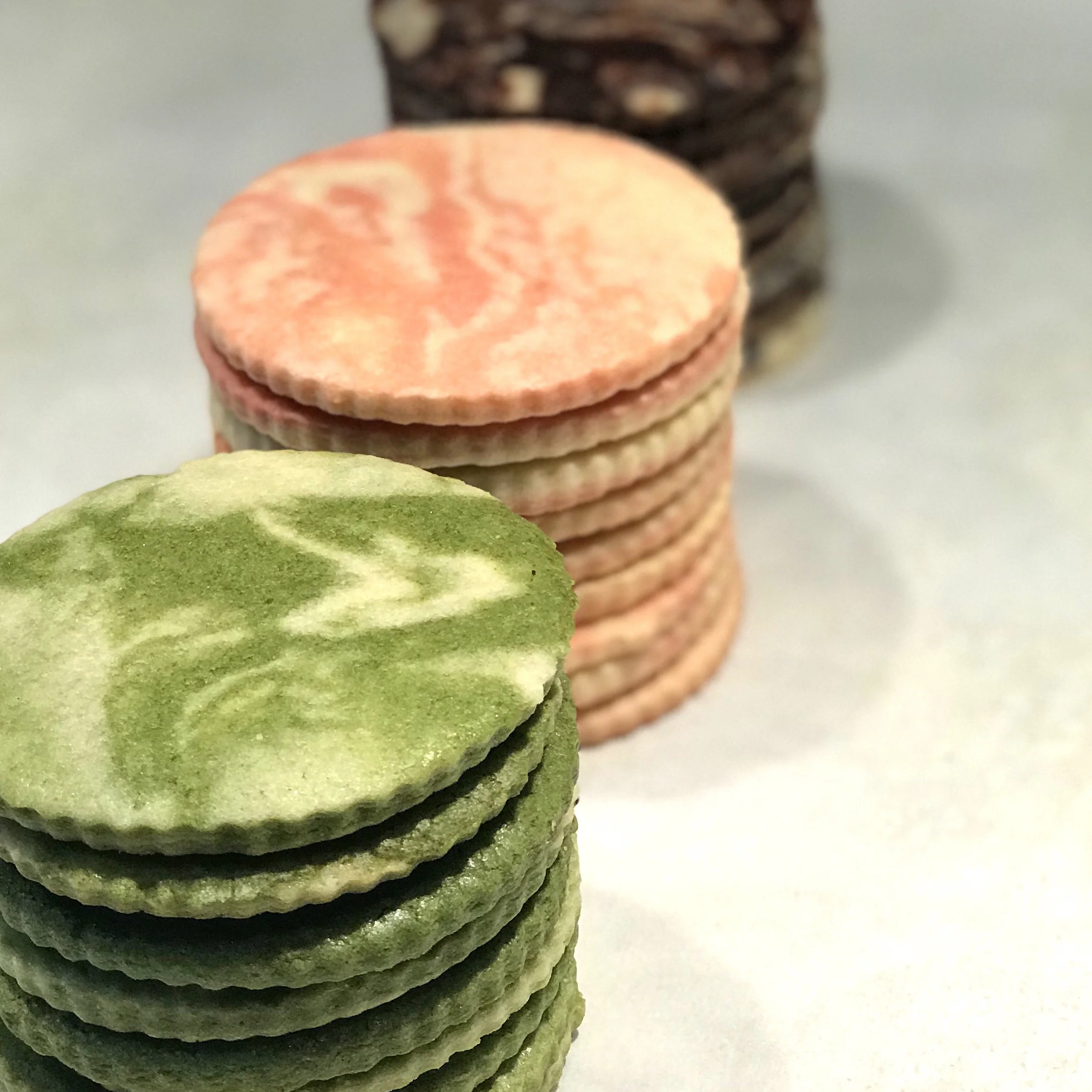 Marble Sugar Cookies