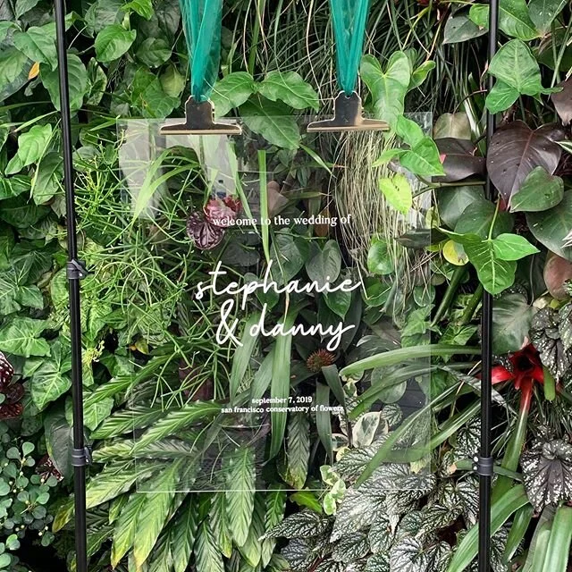 Custom Acrylic Welcome Signs