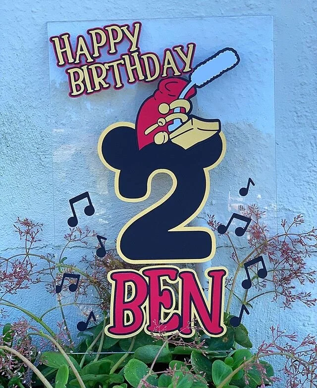 Happy Birthday 2 Ben!
Theme: Mickey&rsquo;s Big Band Concert