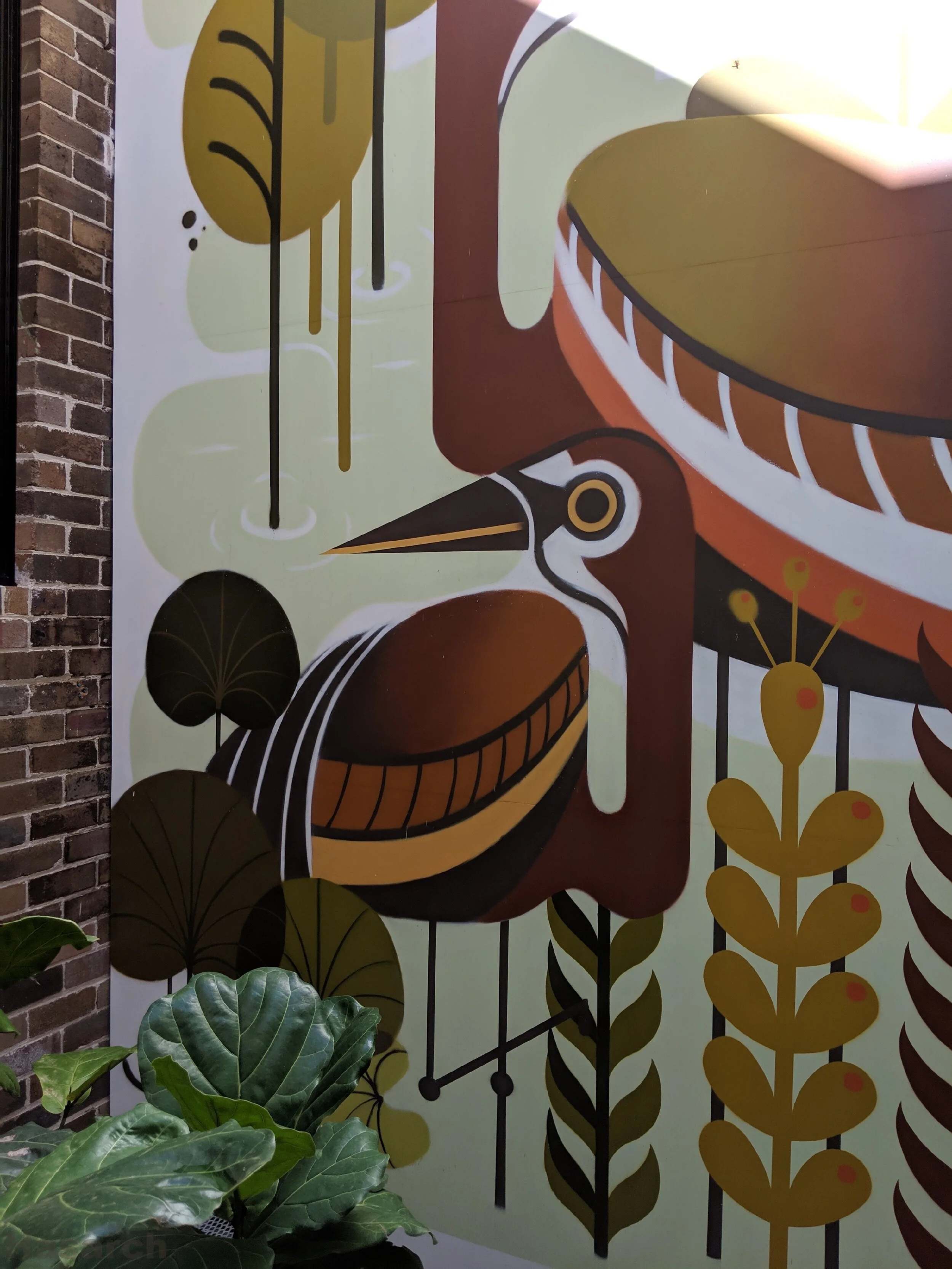  courtyard mural 