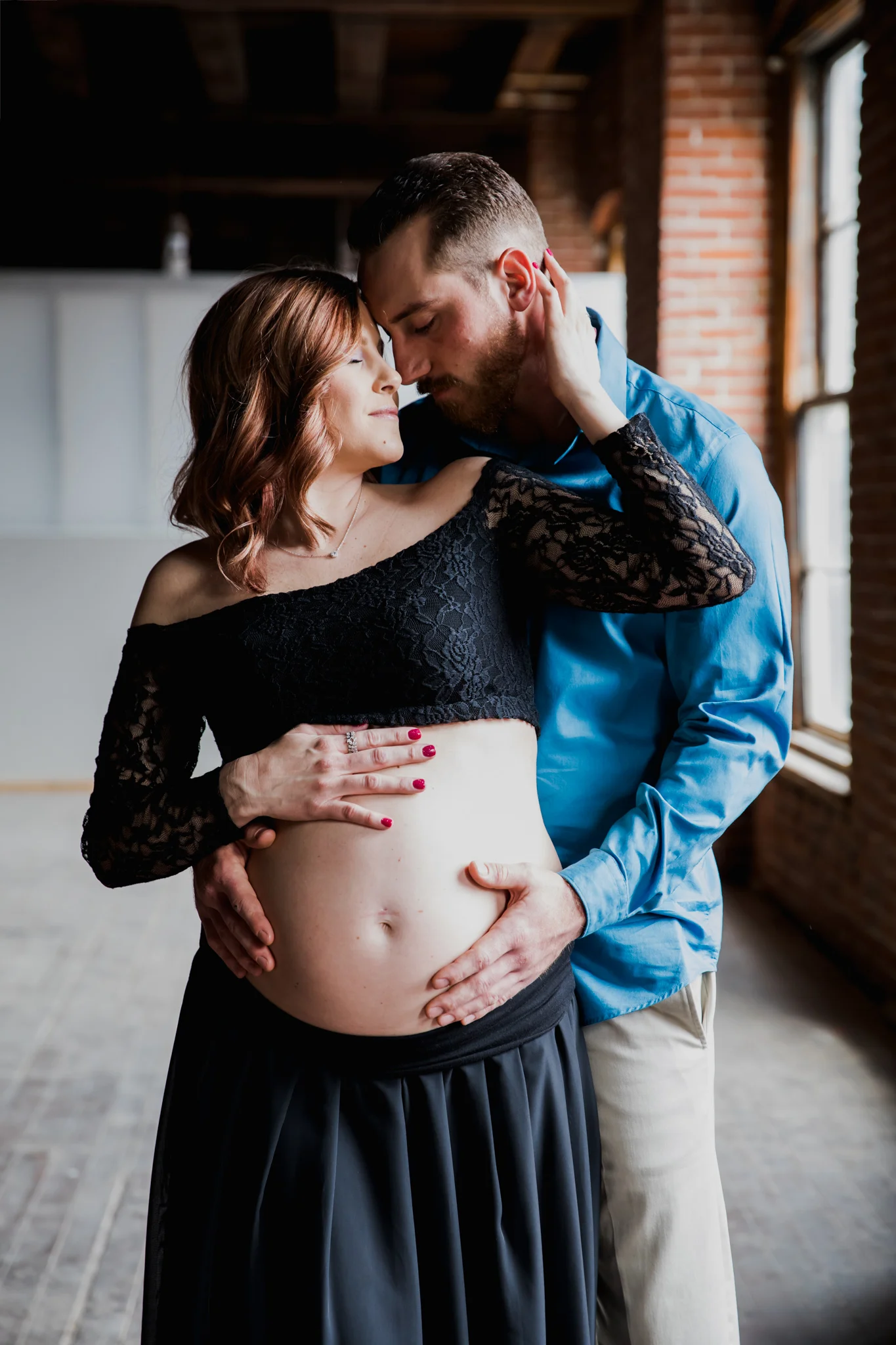 Indoor Studio Maternity Photography in Kansas City by Merry Ohler - 13