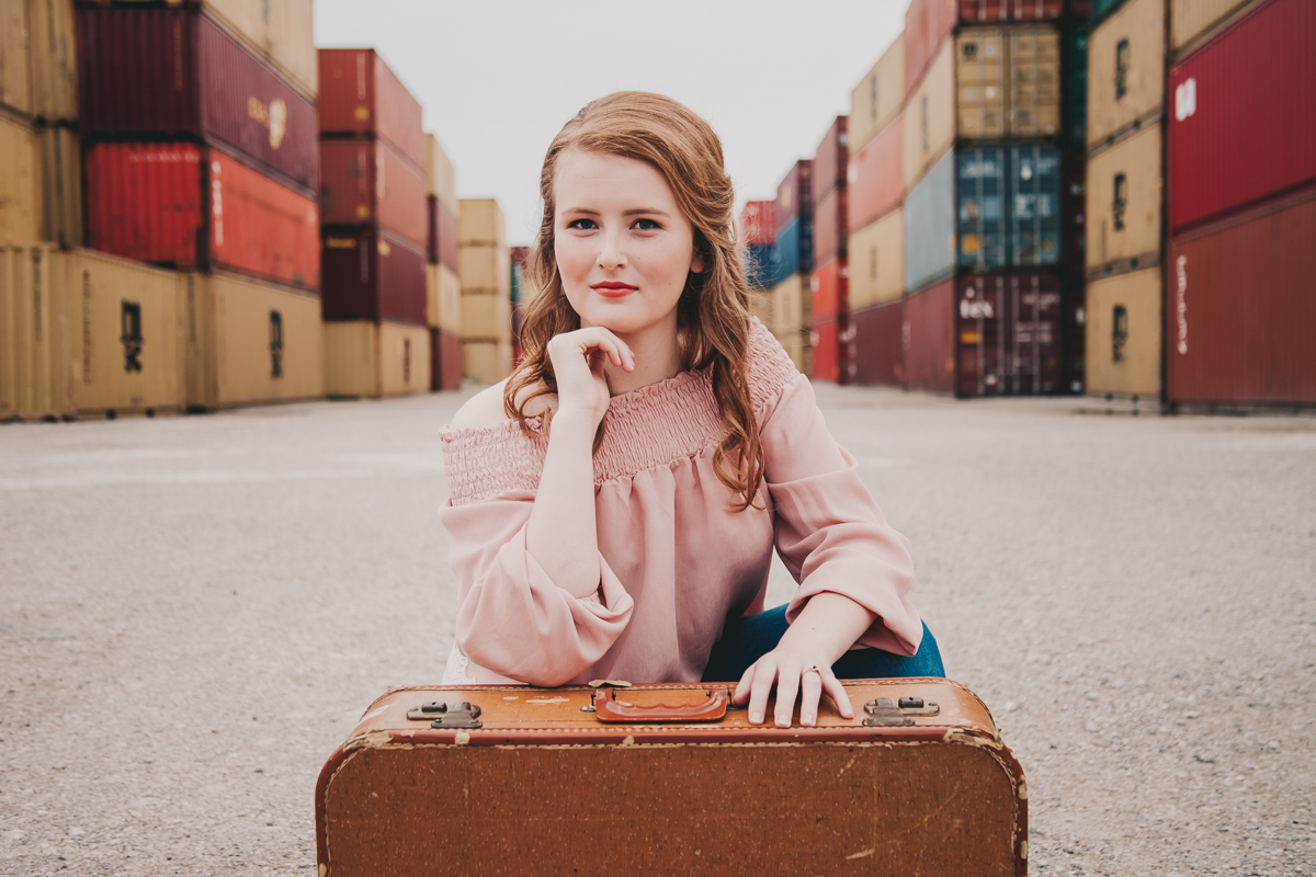 Anne | Kansas City Senior Photography in the Historic West Bottoms by Merry Ohler