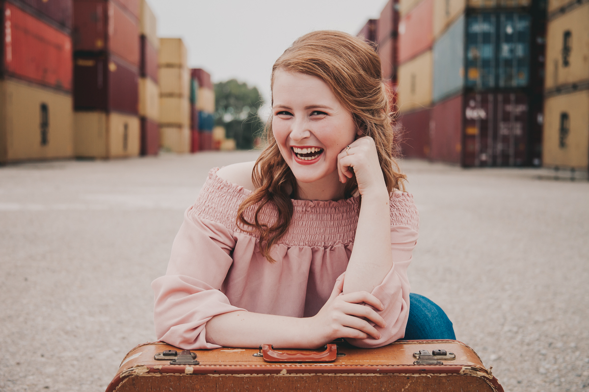 Anne | Kansas City Senior Photography in the Historic West Bottoms by Merry Ohler