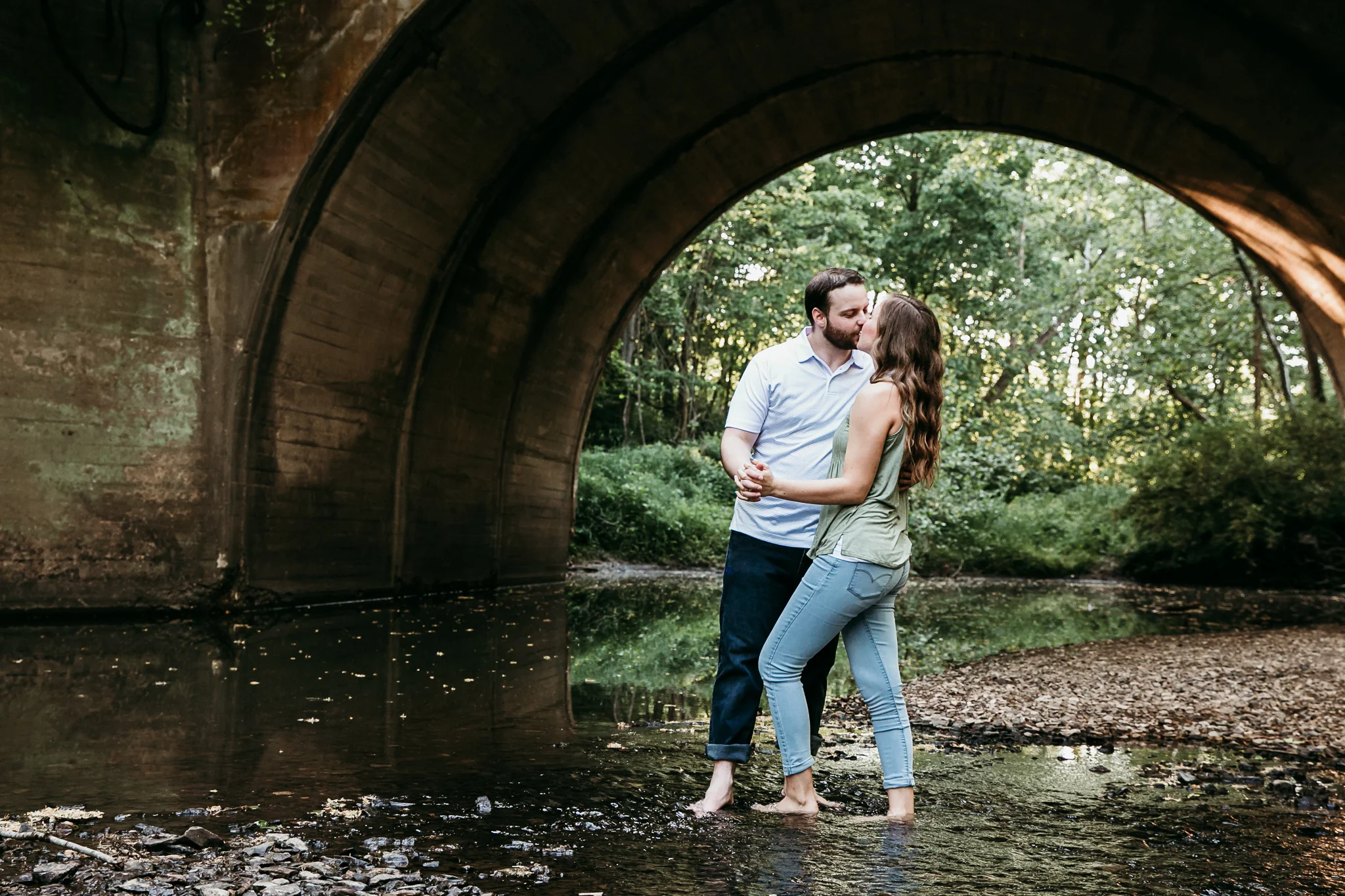 Matt & Kara | Kansas City Engagement Photography at Rush Creek by Merry Ohler | Kansas City Wedding Photographer
