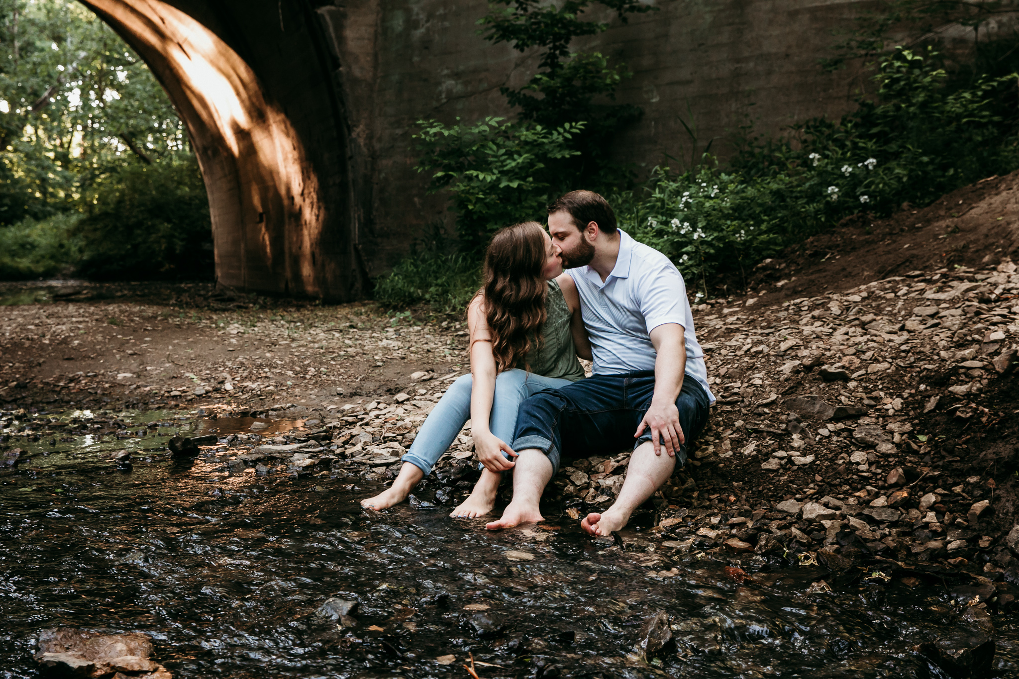 Matt & Kara | Kansas City Engagement Photography at Rush Creek by Merry Ohler | Kansas City Wedding Photographer