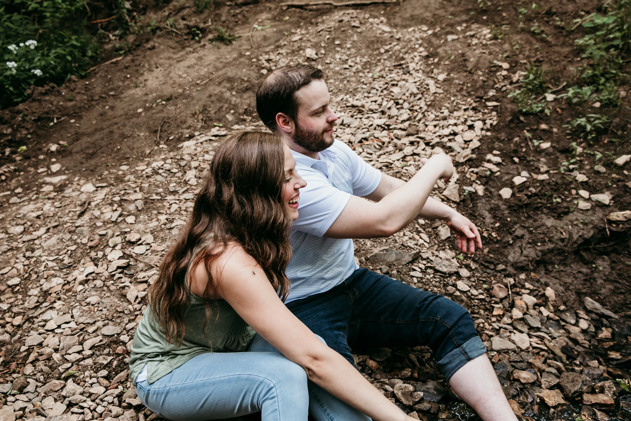Matt & Kara | Kansas City Engagement Photography at Rush Creek by Merry Ohler | Kansas City Wedding Photographer