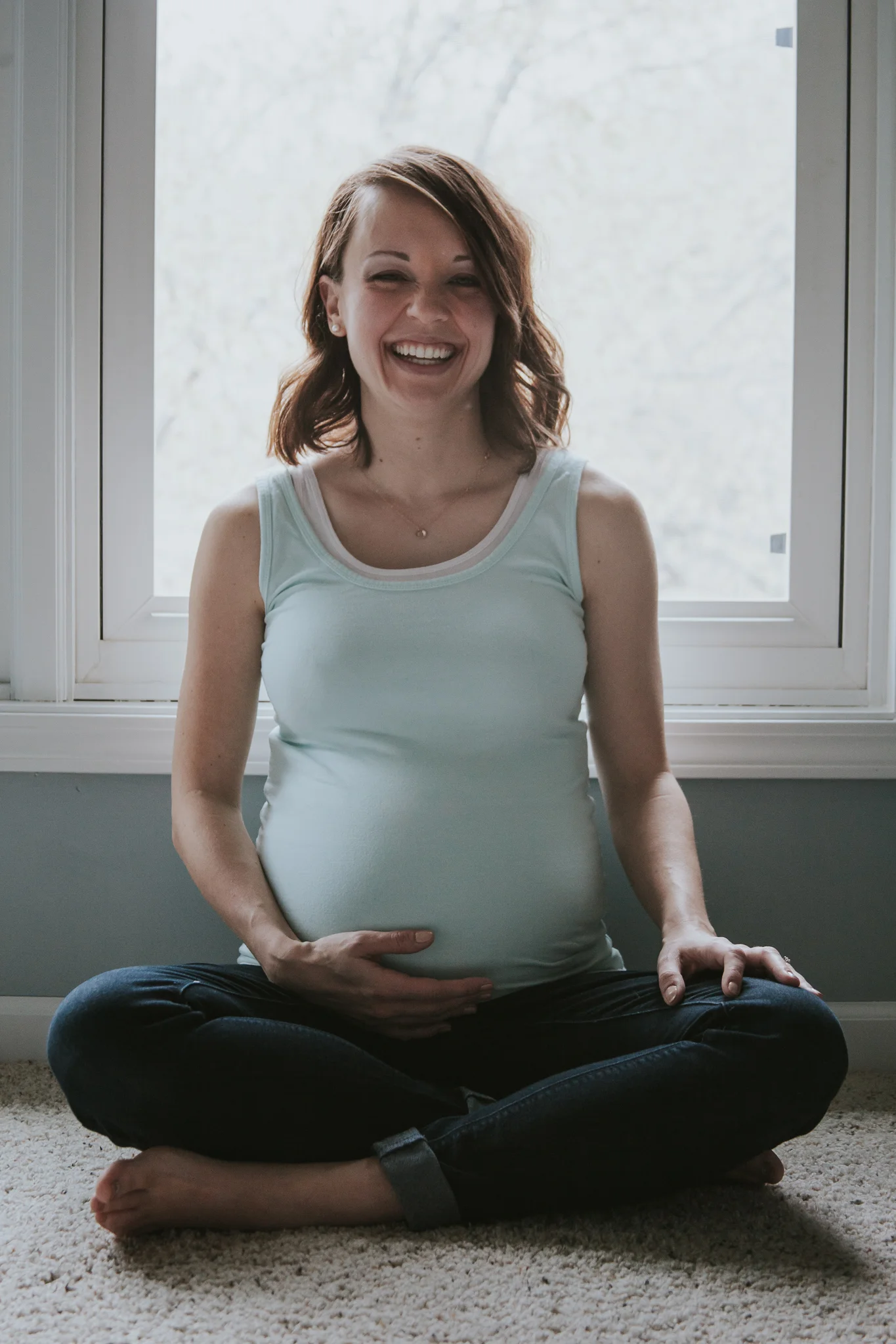 Indoor Maternity Photography in Kansas City by Merry Ohler - 11