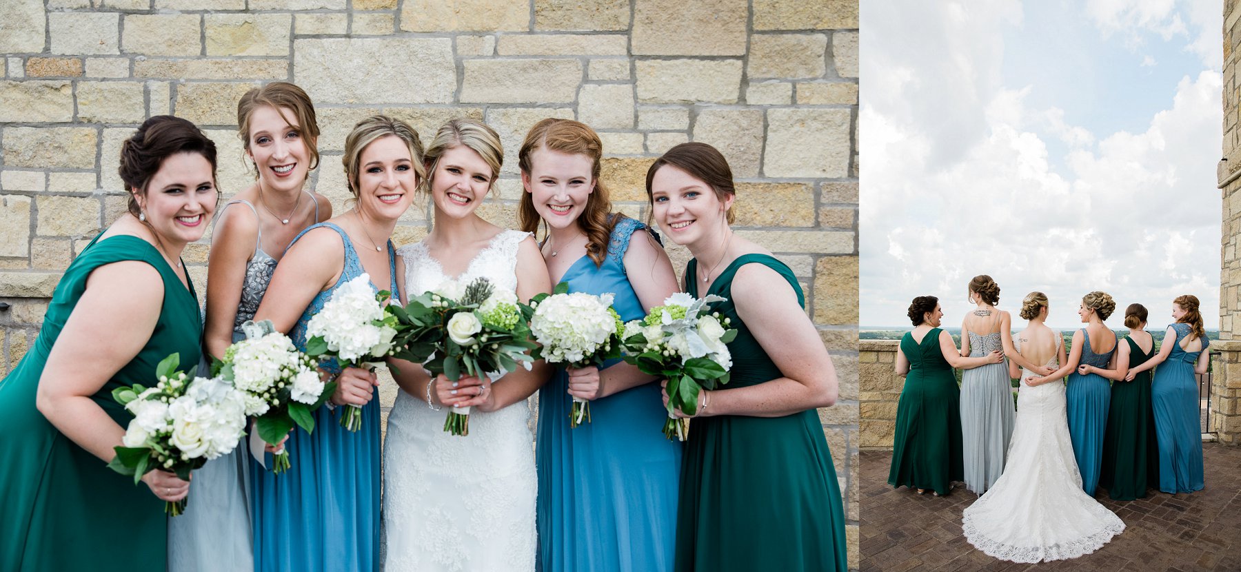 Lawrence Rooftop Terrace Wedding at The Oread by Merry Ohler