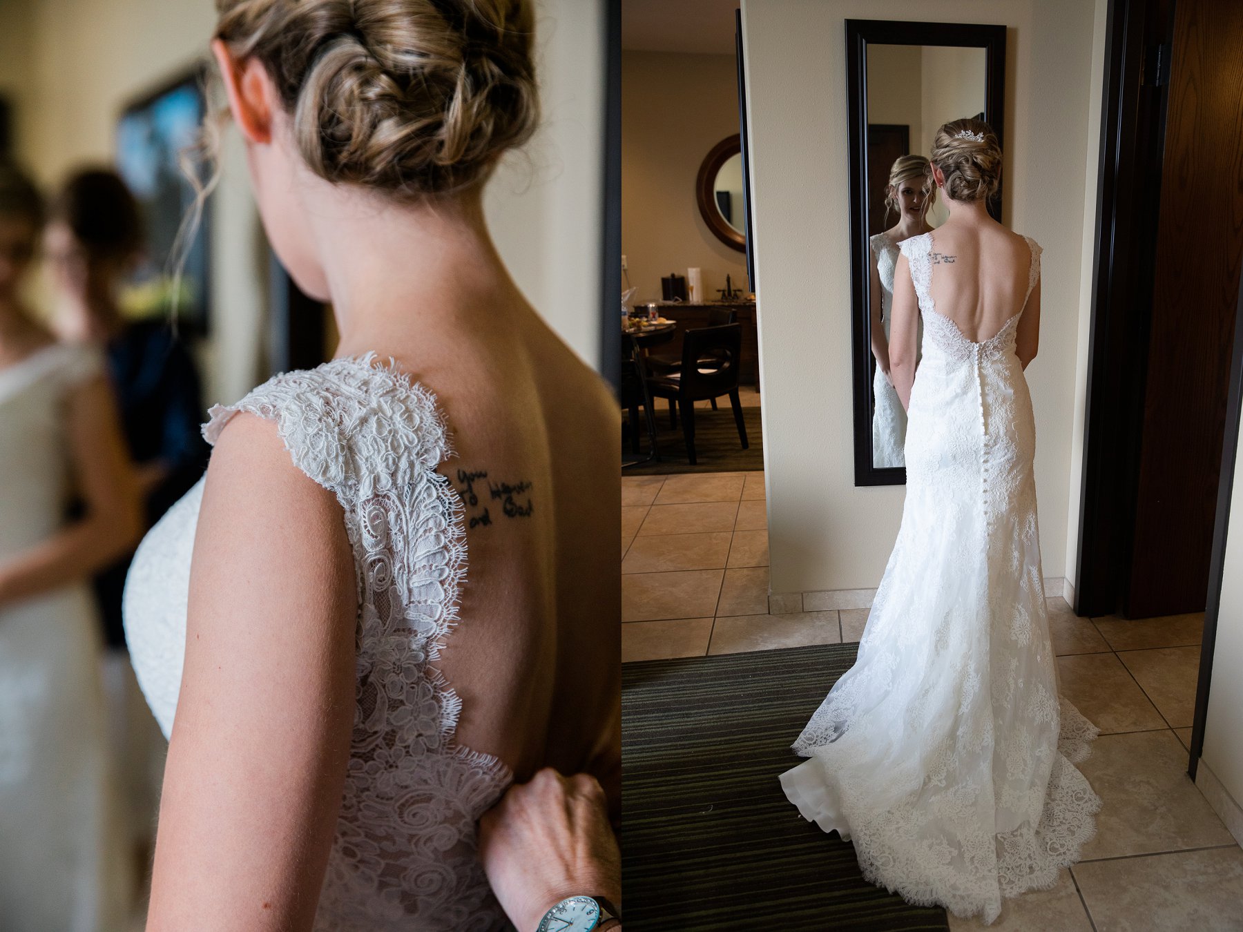 Lawrence Rooftop Wedding at The Oread by Merry Ohler