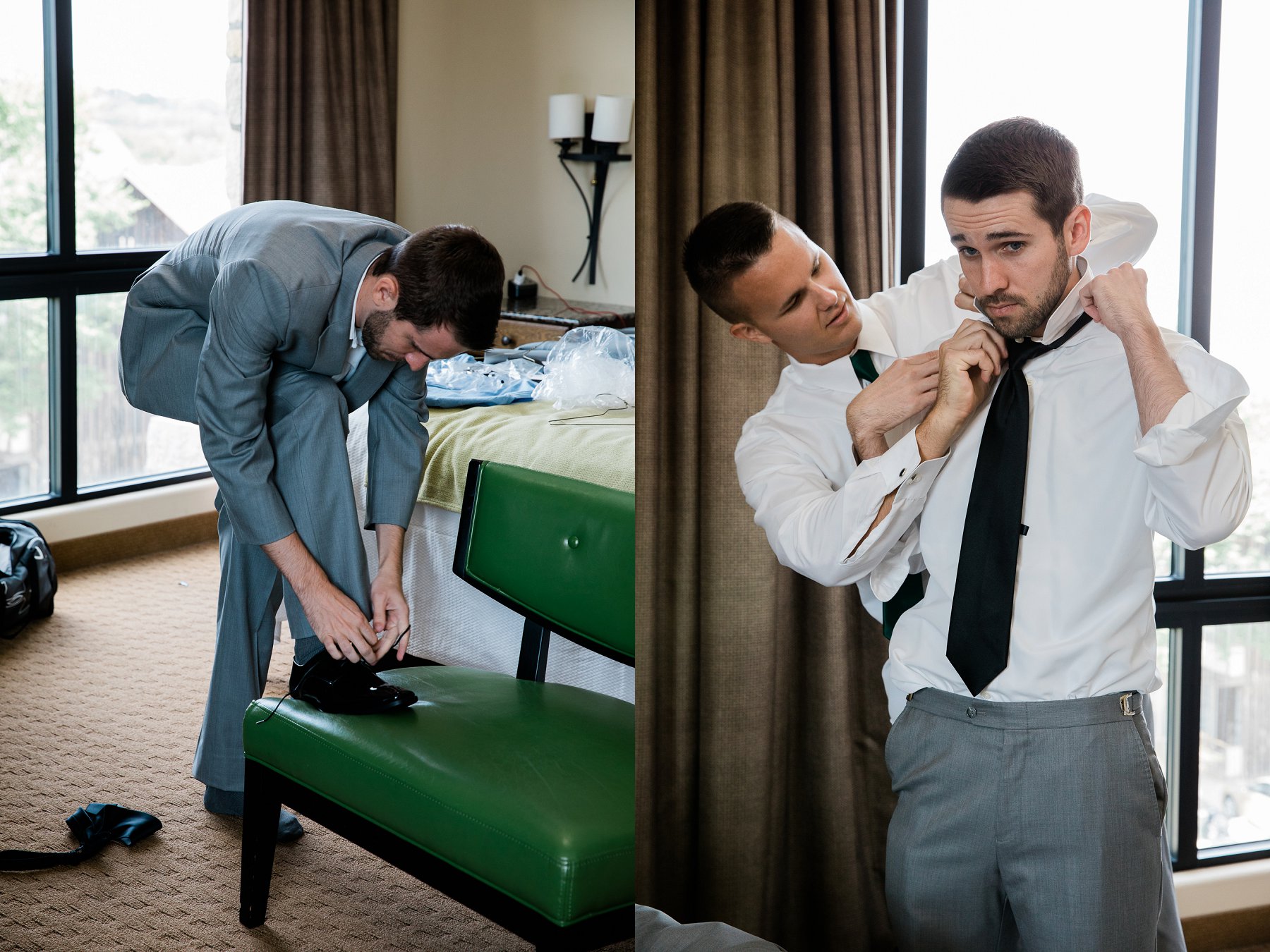 Lawrence Rooftop Terrace Wedding at The Oread by Merry Ohler