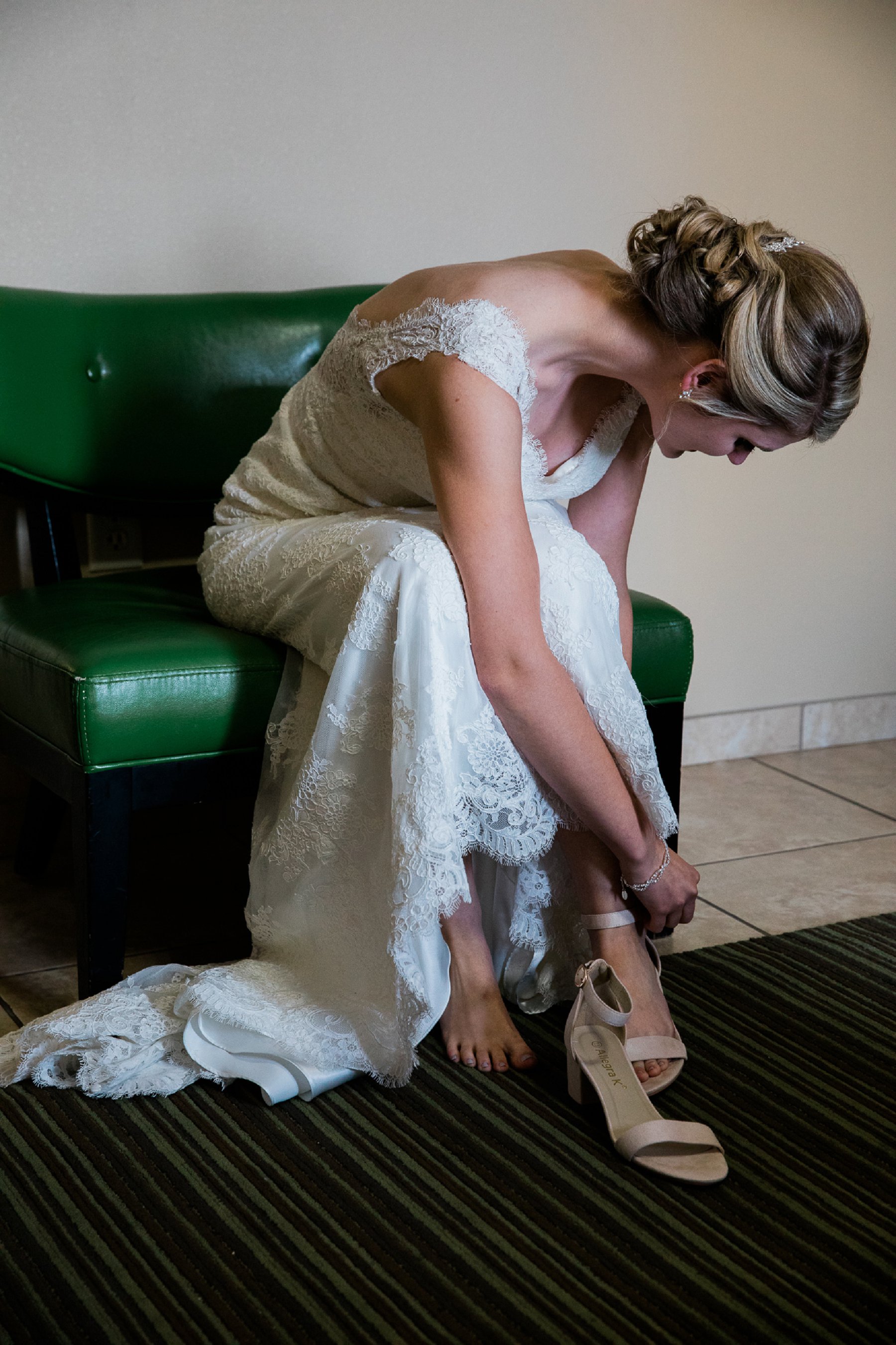 Lawrence Rooftop Terrace Wedding at The Oread by Merry Ohler