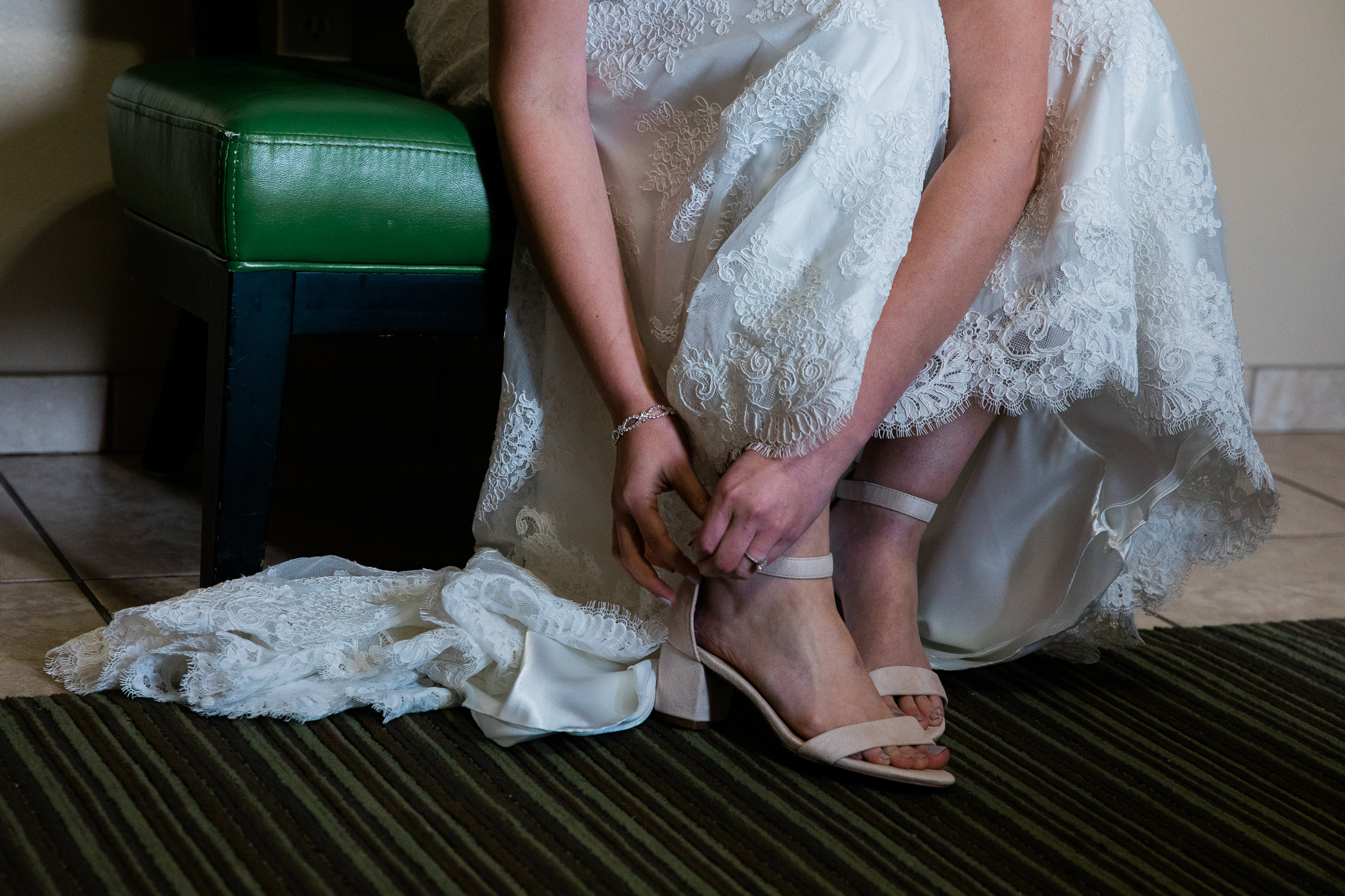 Lawrence Rooftop Terrace Wedding at The Oread by Merry Ohler