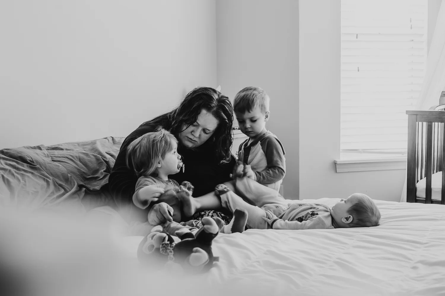 Self portrait of motherhood. | Image by Documentary Photographer in Kansas City, Merry Ohler.