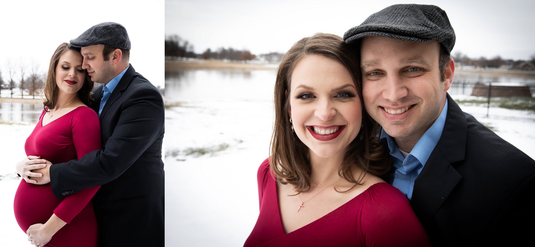 Winter Maternity Photography in Kansas City by Merry Ohler, Wedding Photographer Kansas City - 5