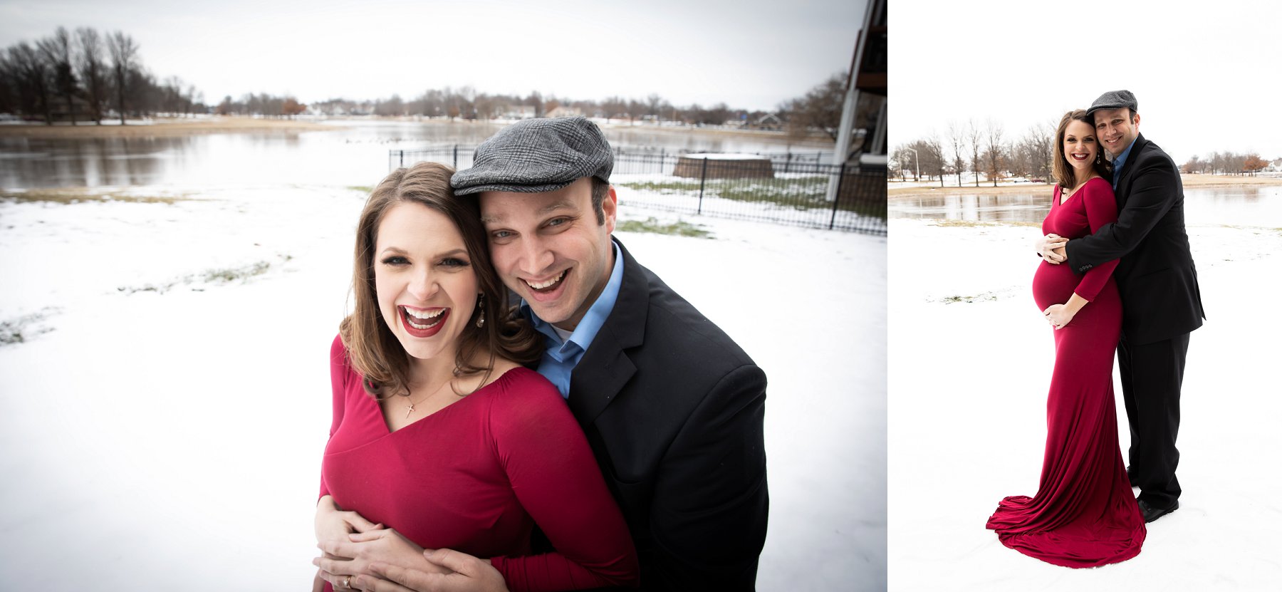 Winter Maternity Photography in Kansas City by Merry Ohler, Wedding Photographer Kansas City - 6