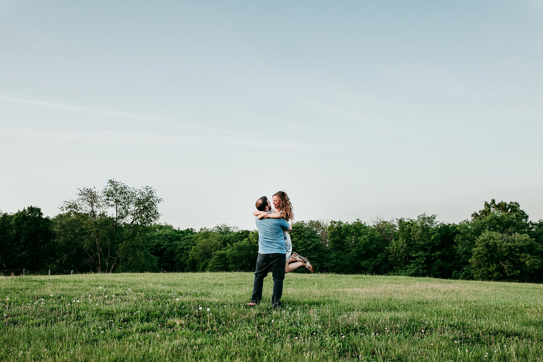 Summer Engagement Photography in Kansas City - 5