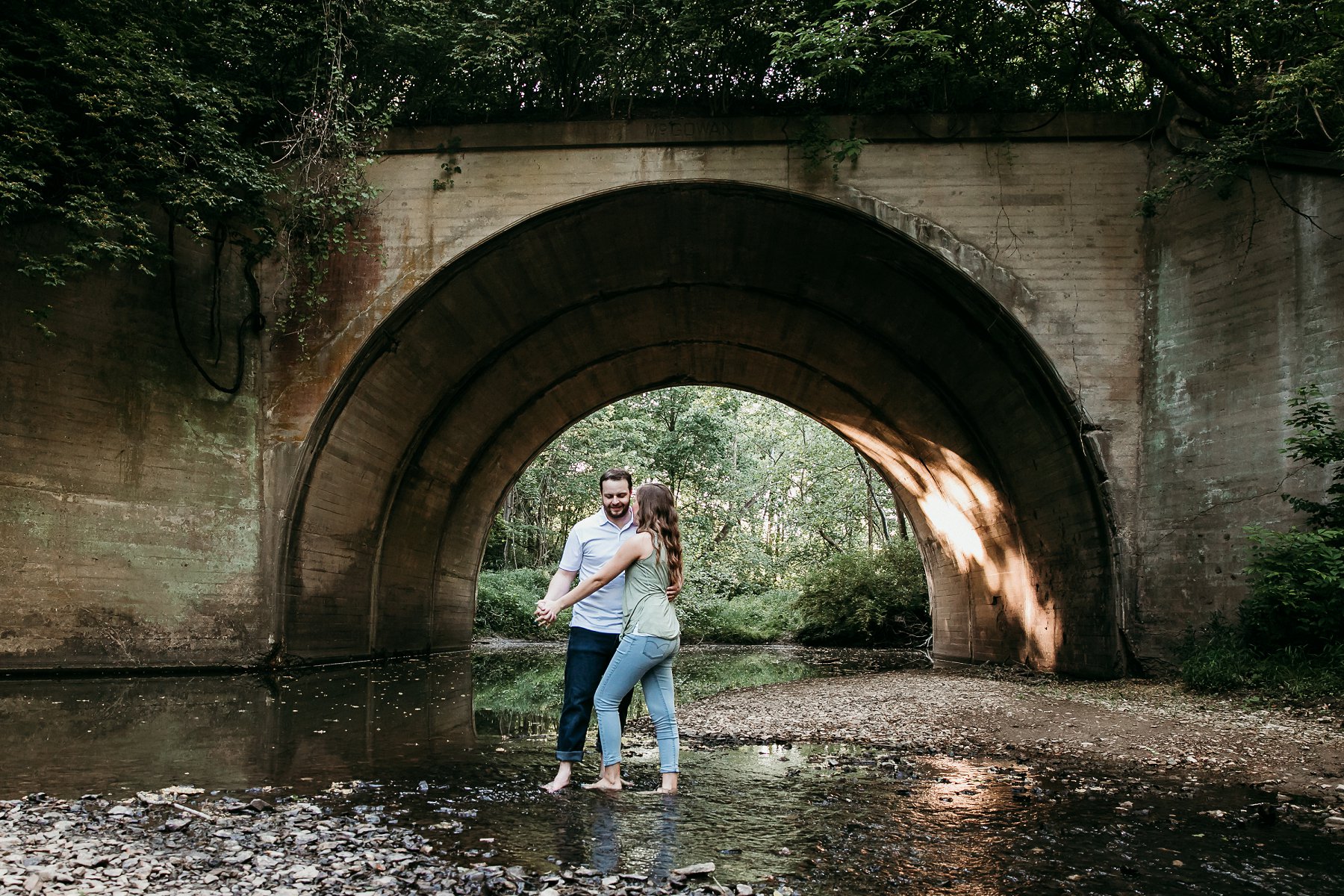 Summer Creek Engagement Photography in Kansas City - 9