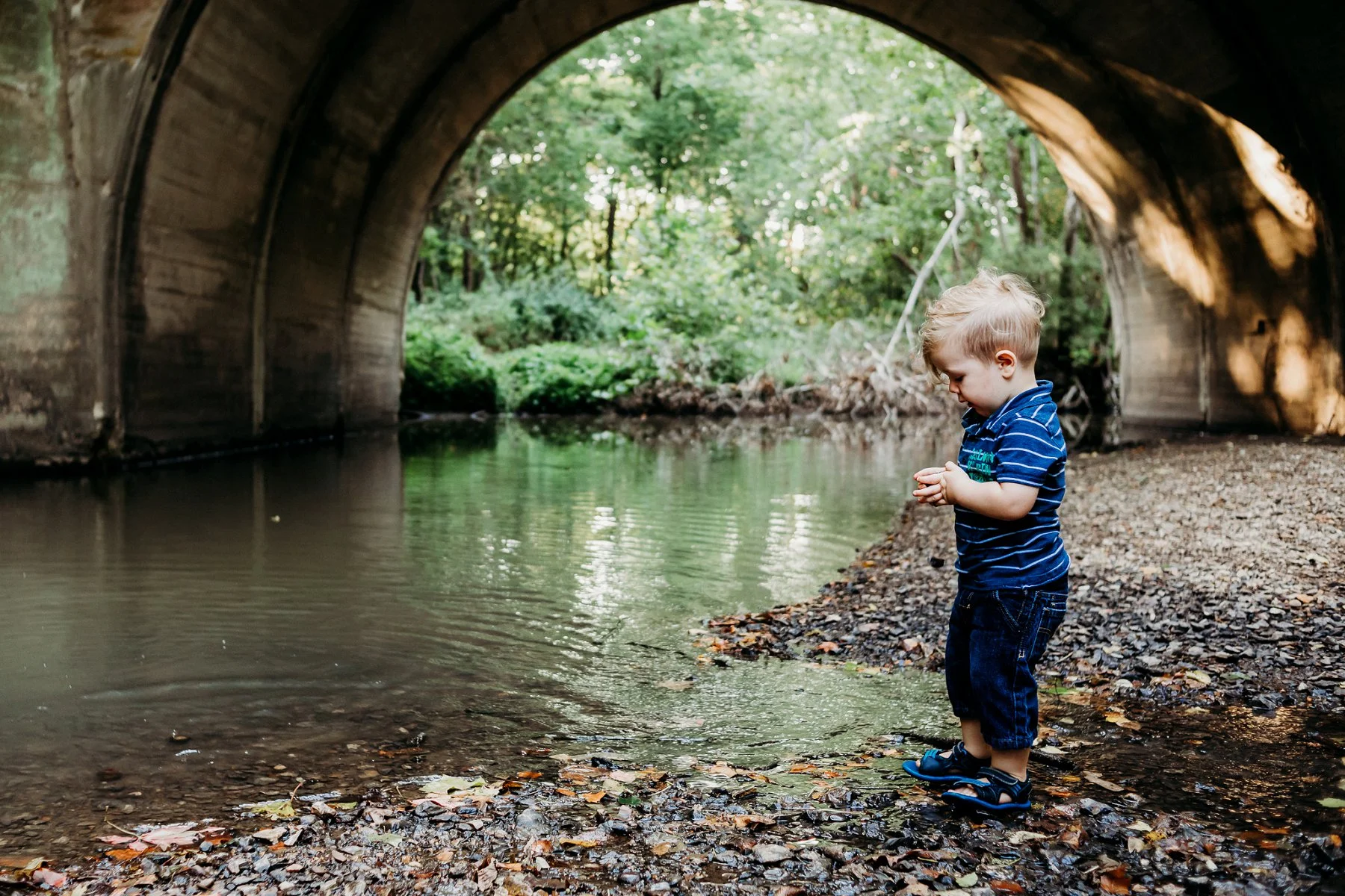 Creek Family Photography in Kansas City by Merry Ohler, best Family Photographer in Kansas City 2