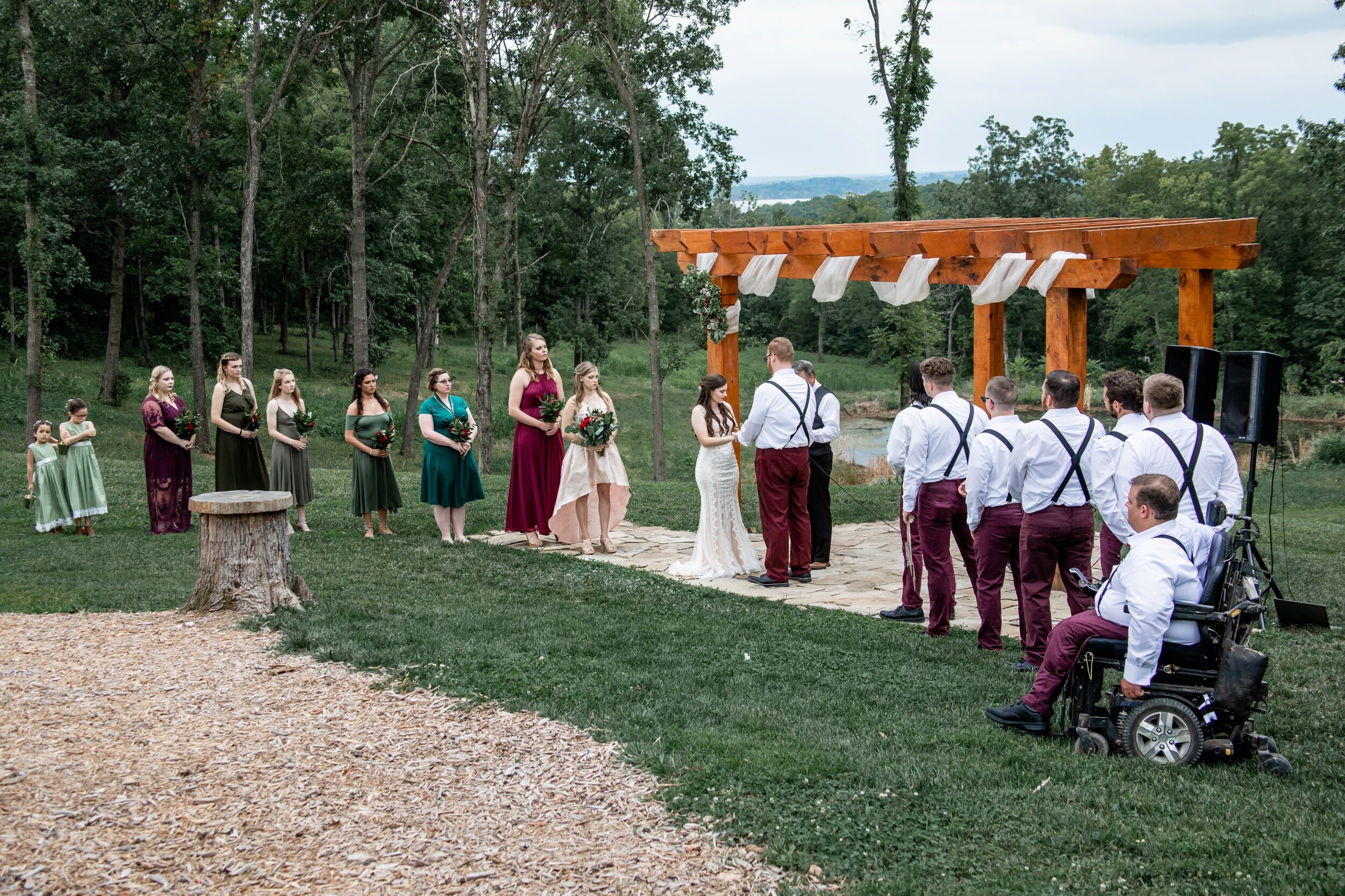 Summer Outdoor Wedding Photography at Stockton Lake by Merry Ohler - 21