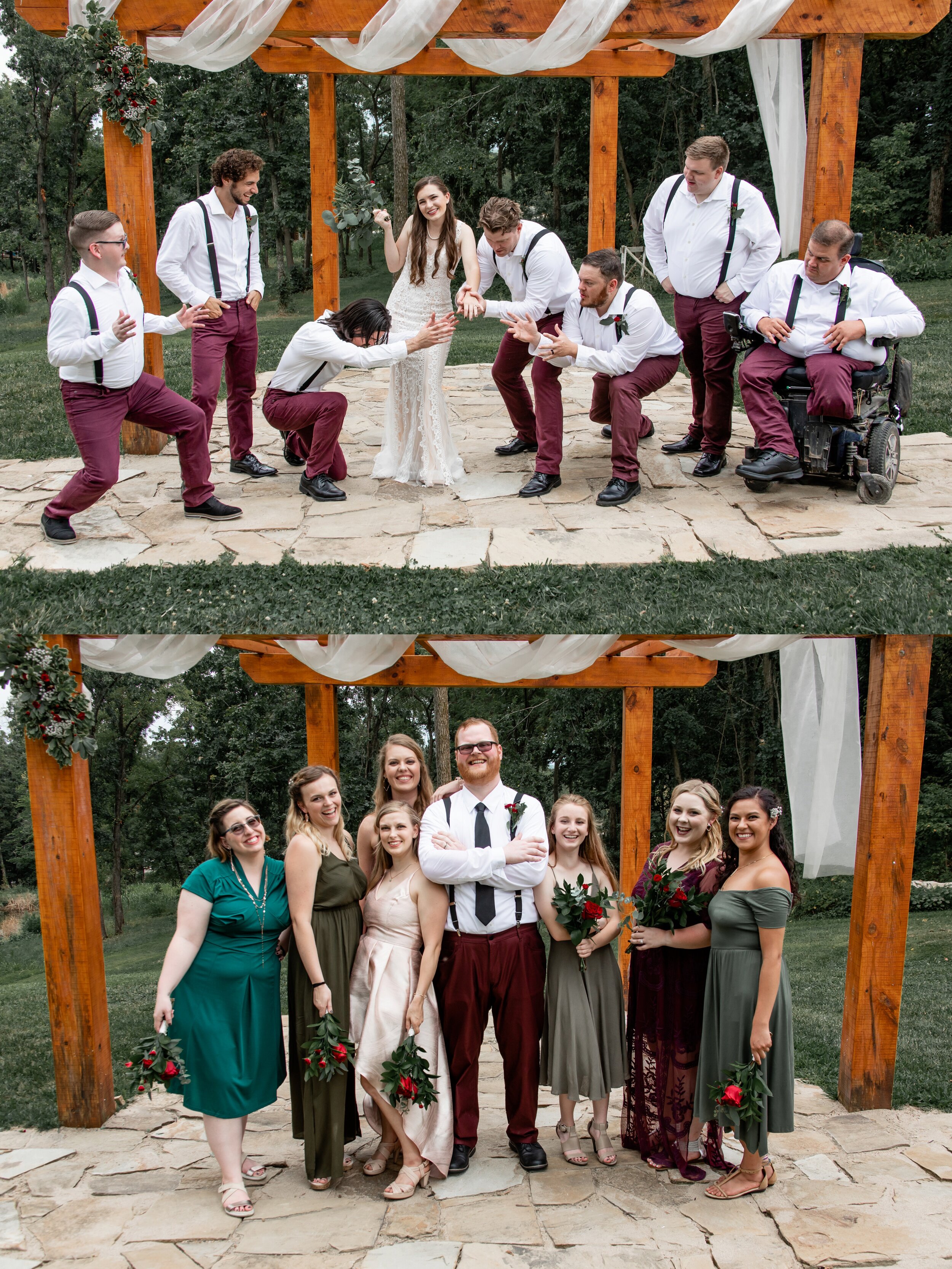 Summer Outdoor Wedding Photography at Stockton Lake by Merry Ohler - 23