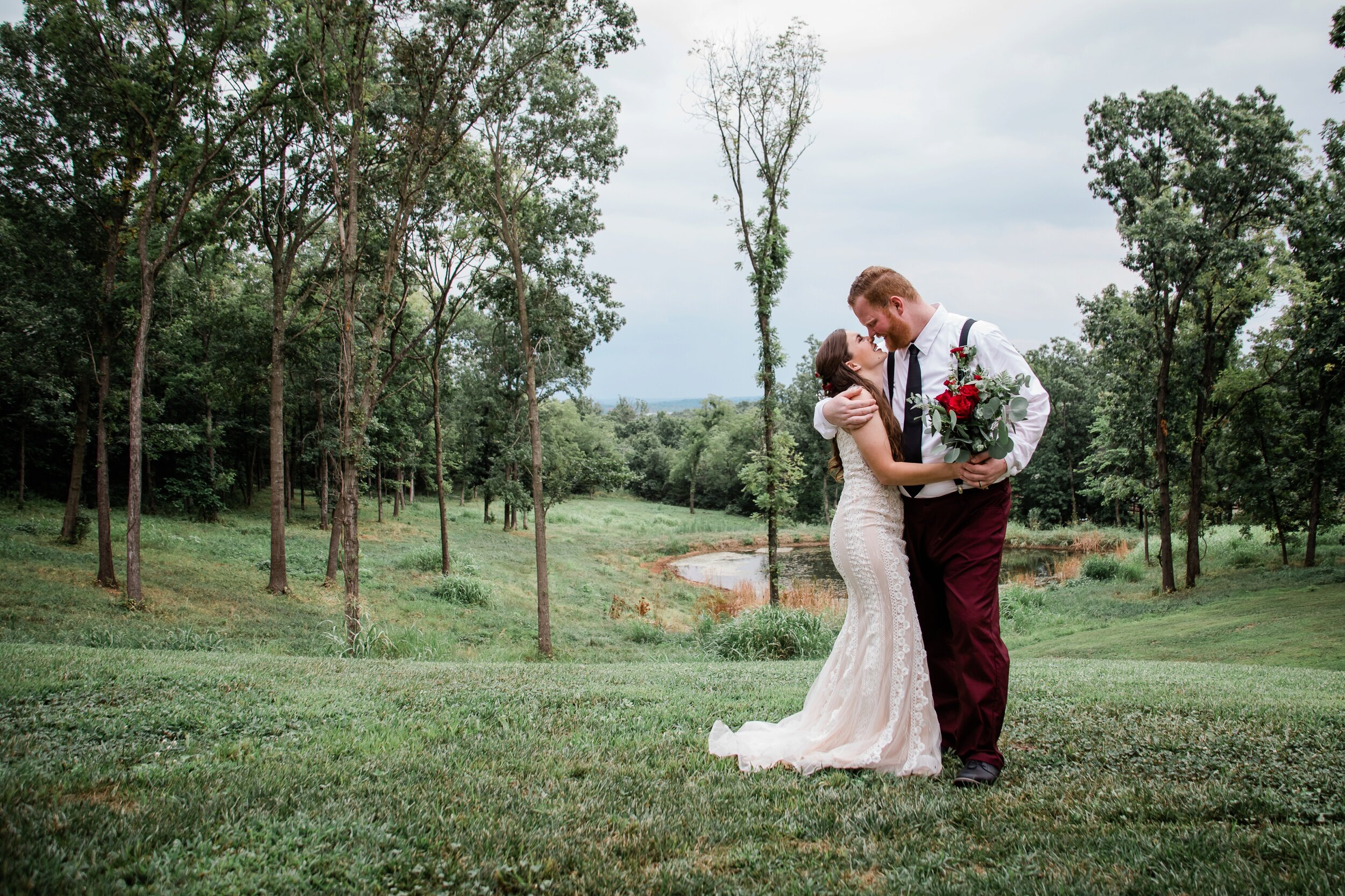 Summer Outdoor Wedding Photography at Stockton Lake by Merry Ohler - 36