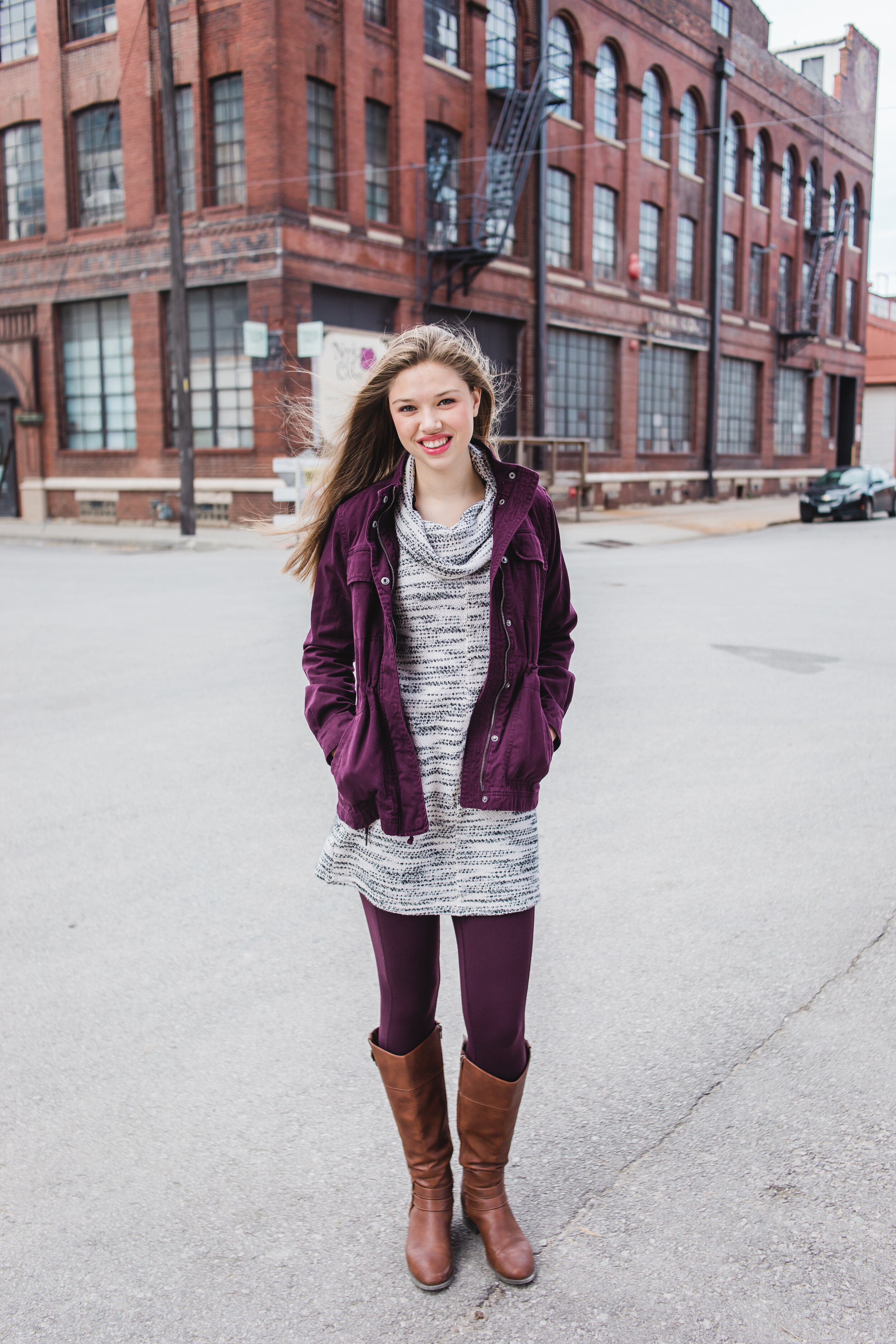 Kansas City Senior Photography in West Bottoms 3