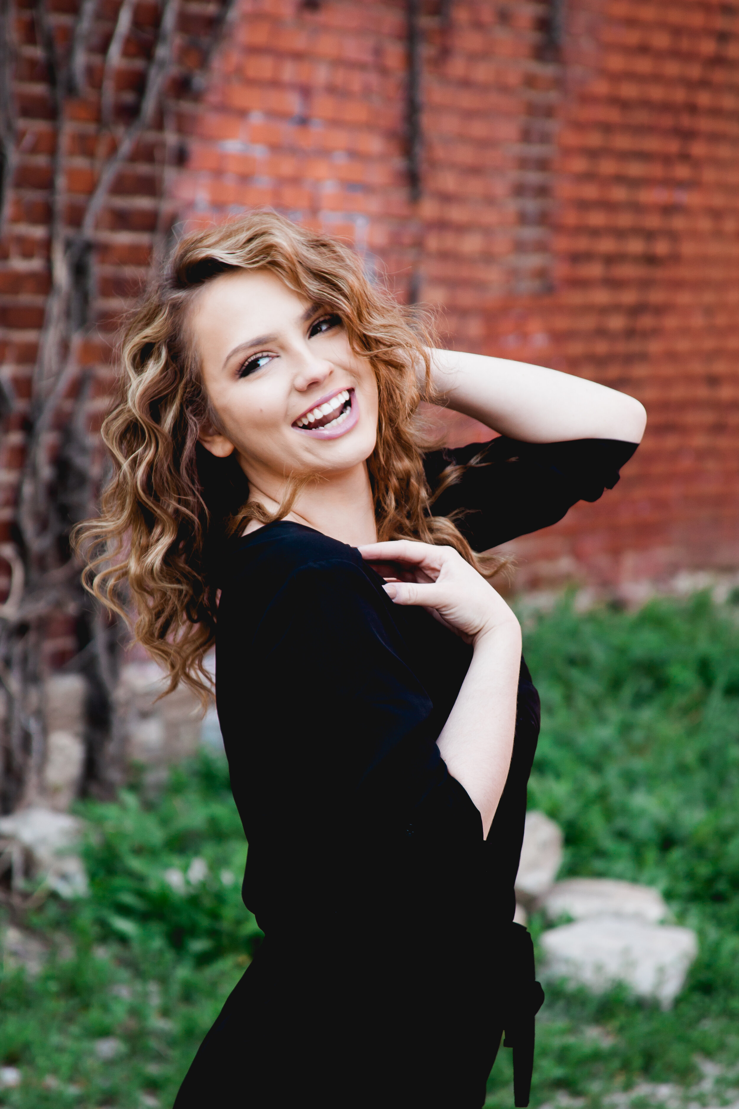 Summer Senior Portraits in West Bottoms Kansas City 1