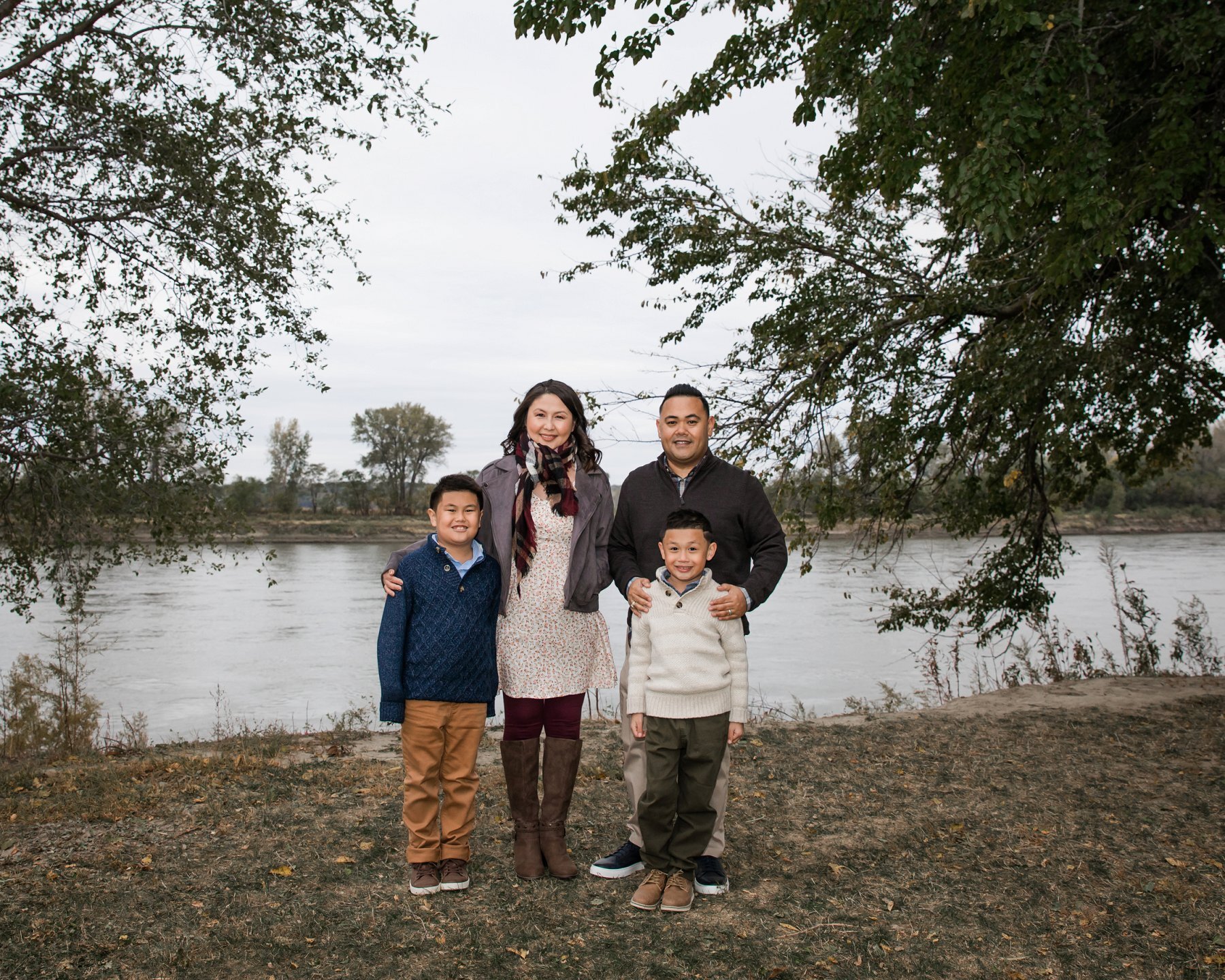 Fall Family Photography by River in Kansas City 20