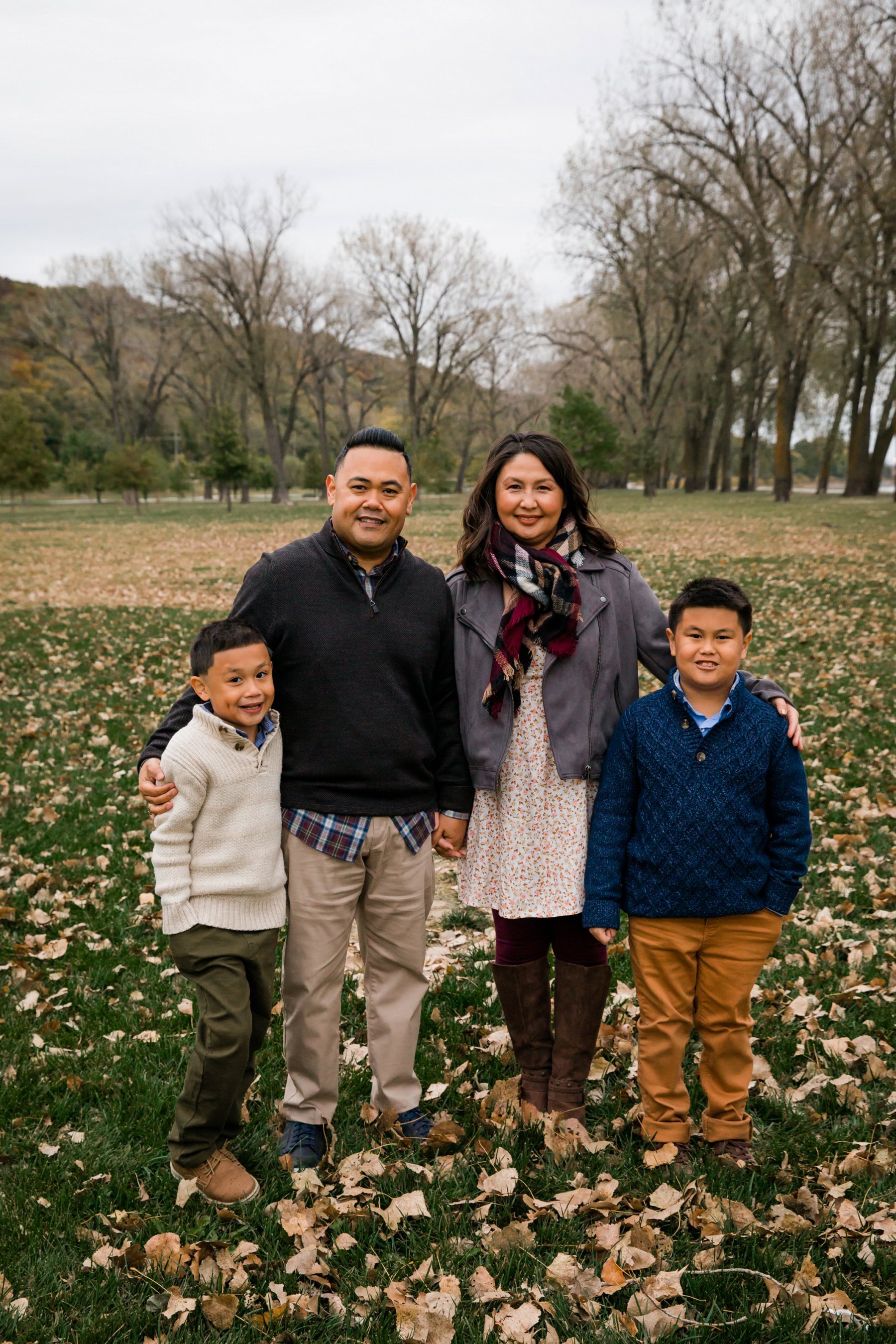 Fall Family Photography by River in Kansas City 23