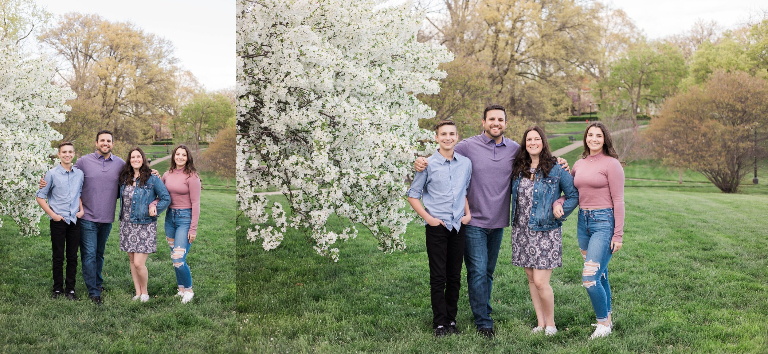 Spring Family Photography at Loose Park in Kansas City - 2