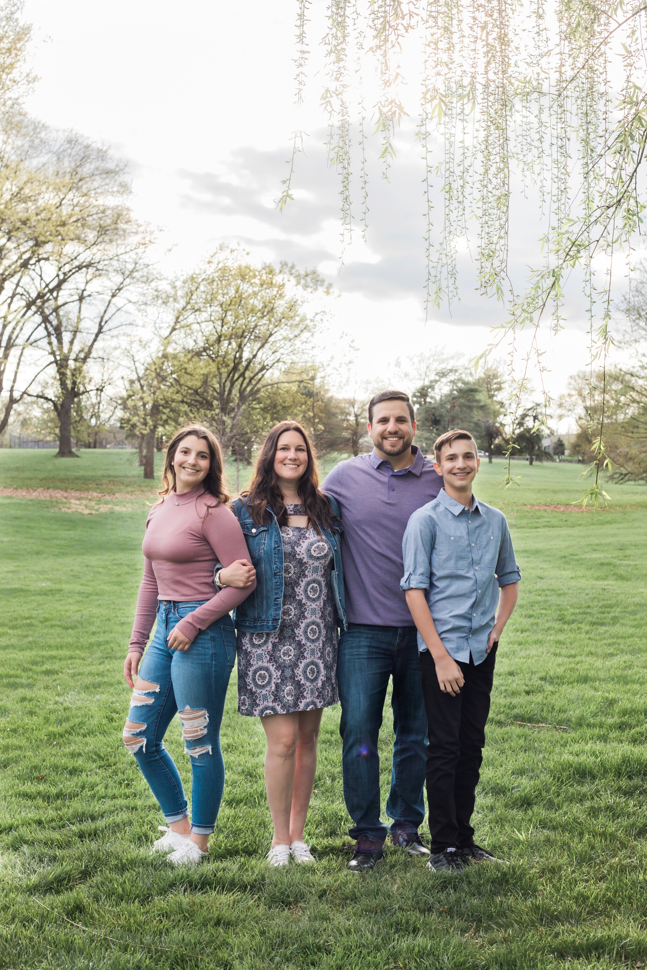 Spring Family Photography at Loose Park in Kansas City - 3