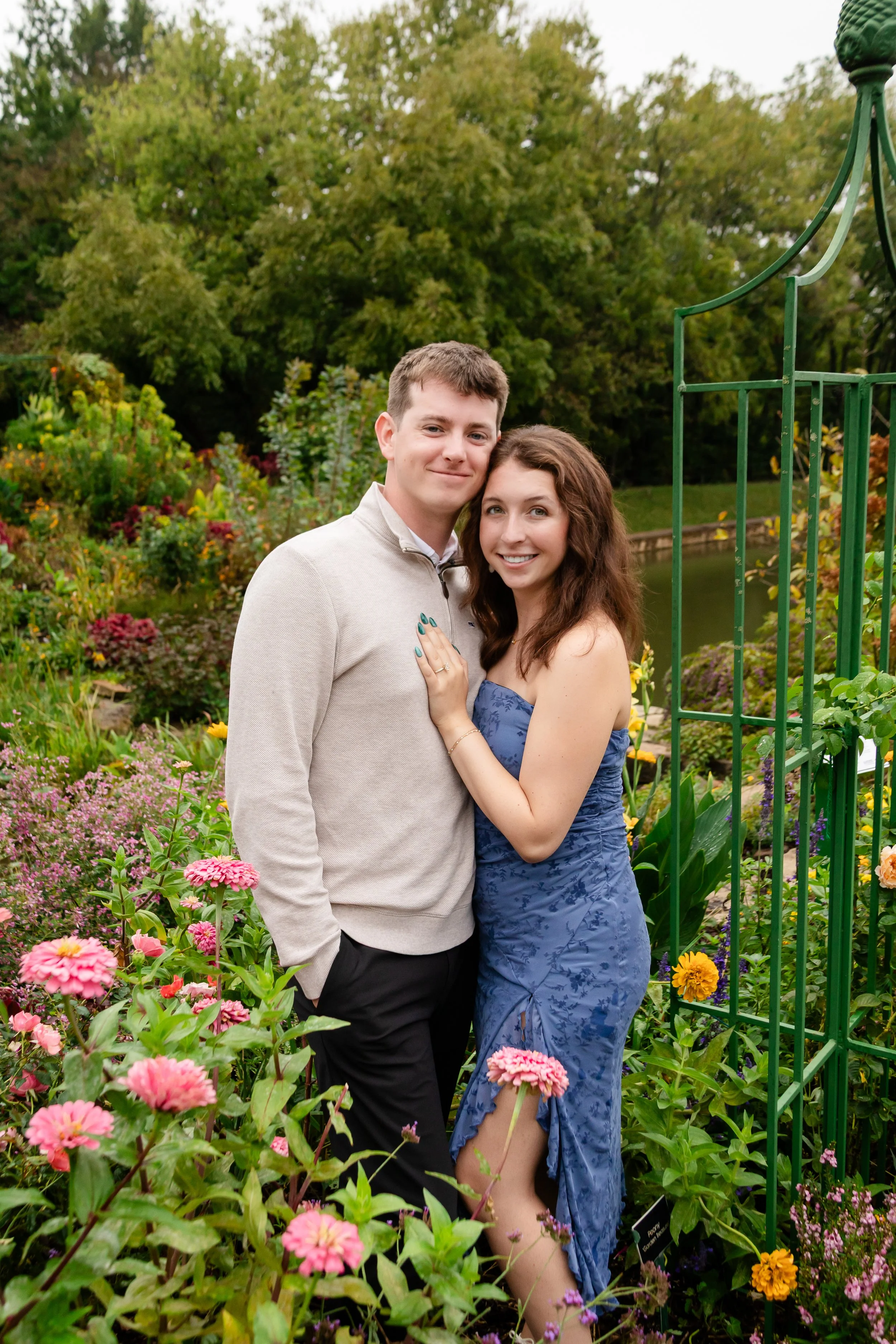 Overland Park proposal at arboretum in Kansas City.