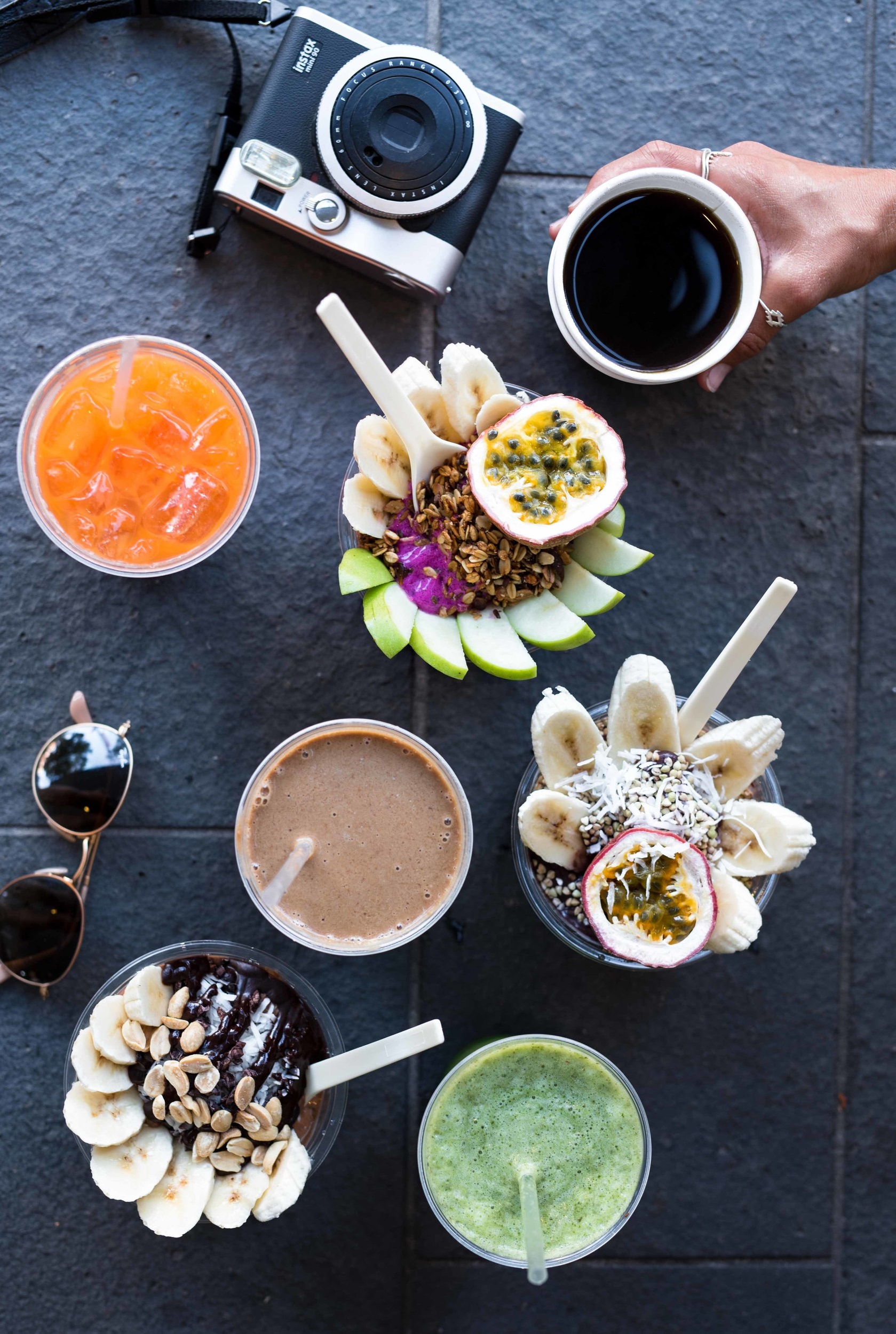 Breakfast spread