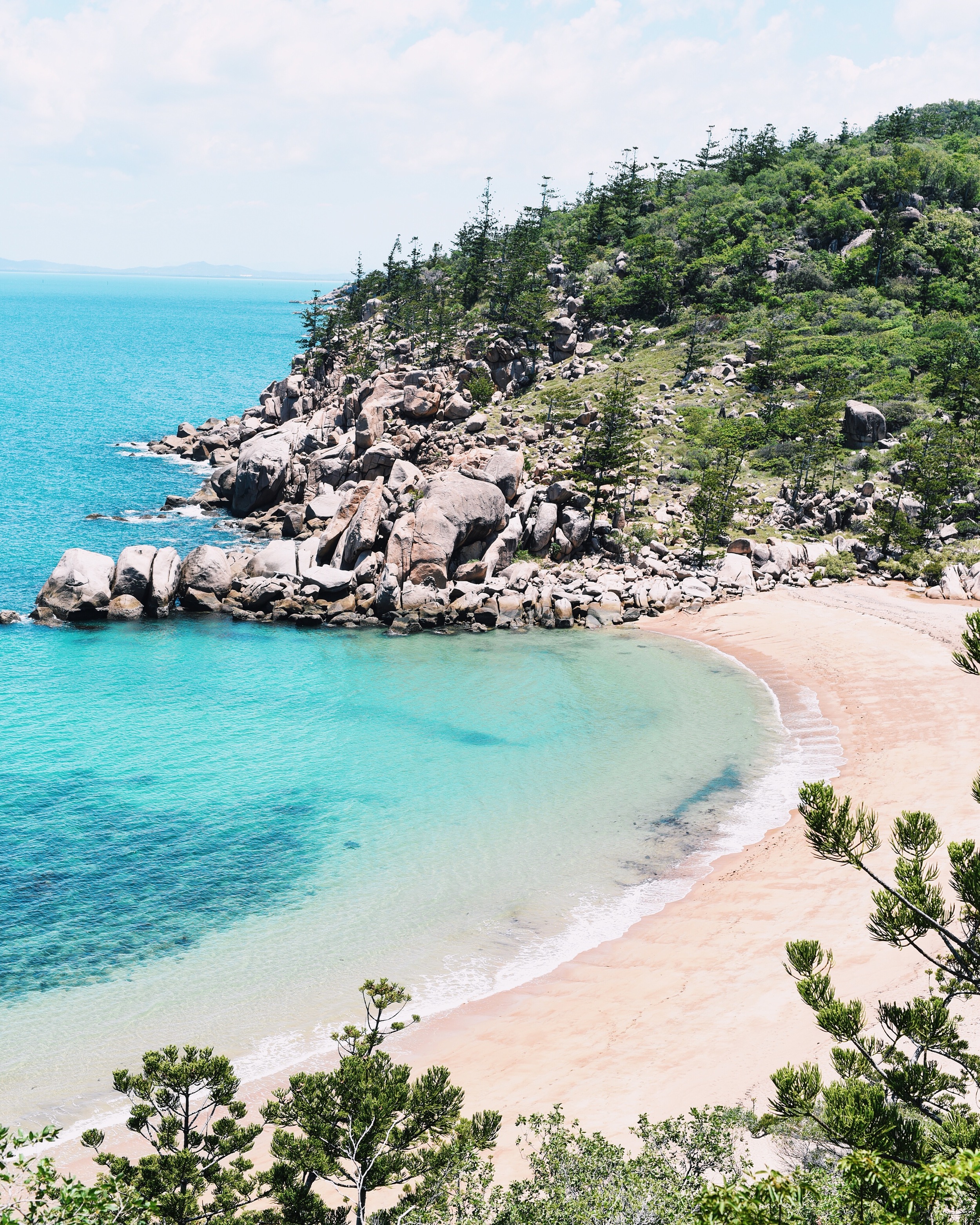 Looking over Arthur Bay