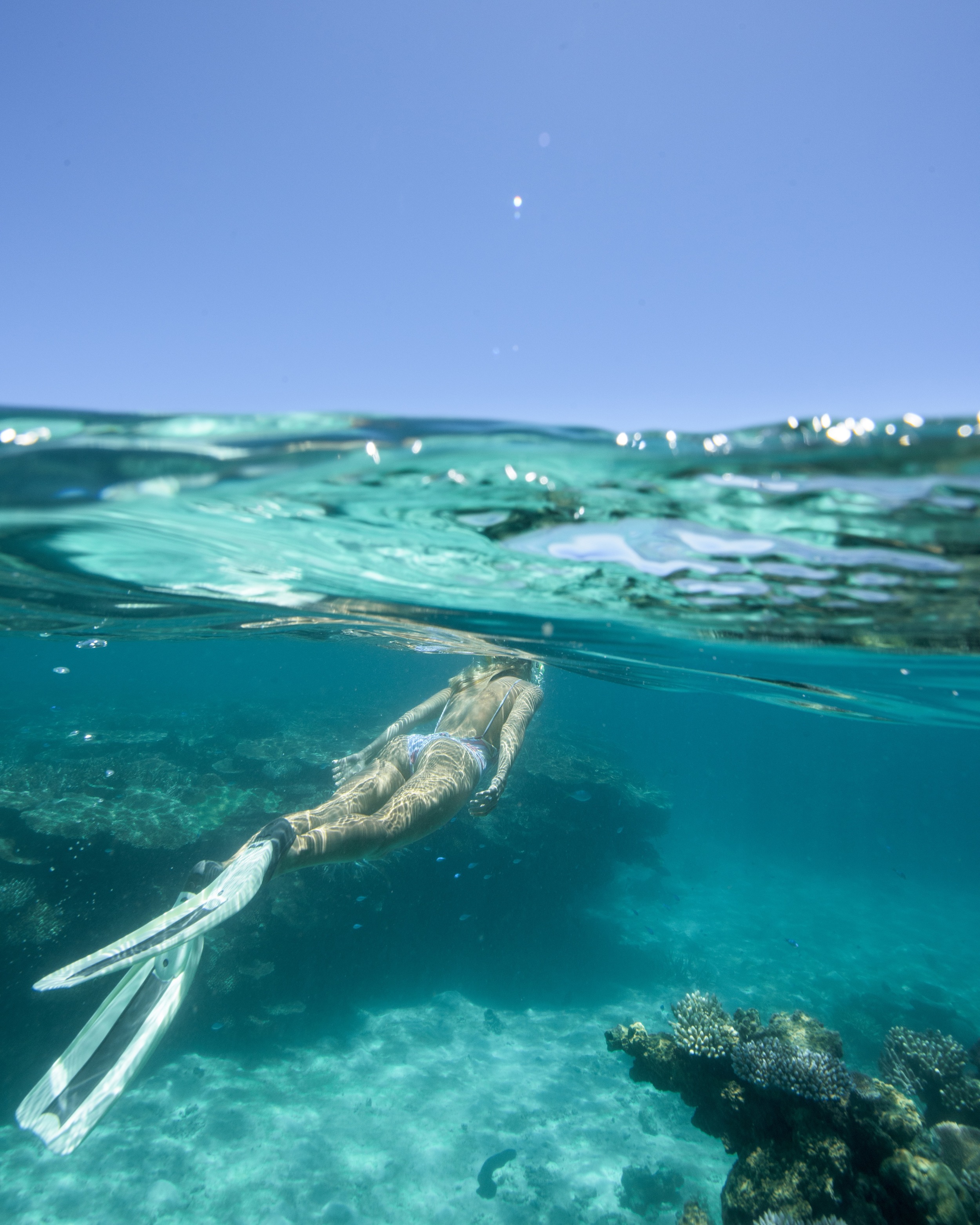 Sink beneath the surface and you are free...
