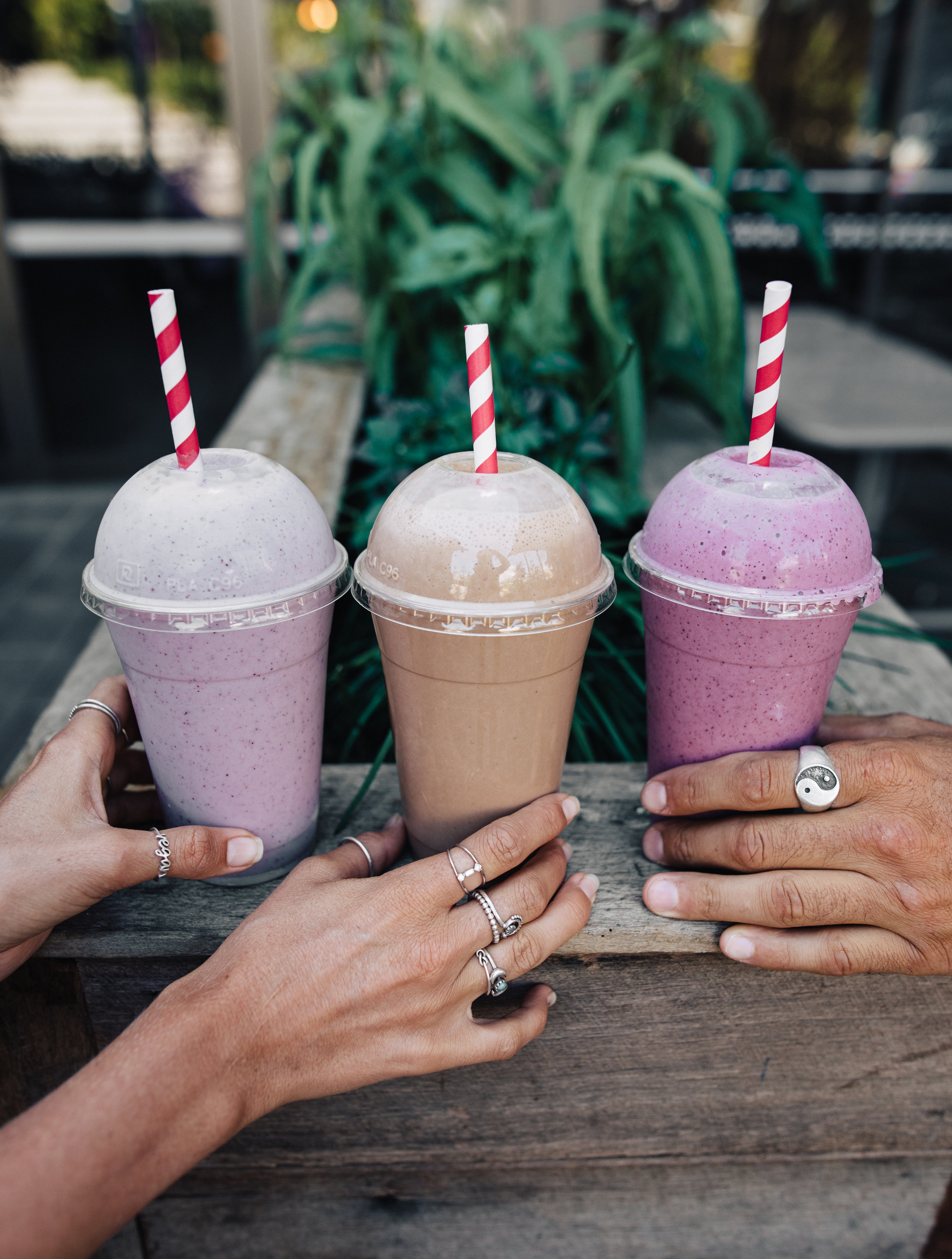 Vegan super smoothies from Naked Treaties 