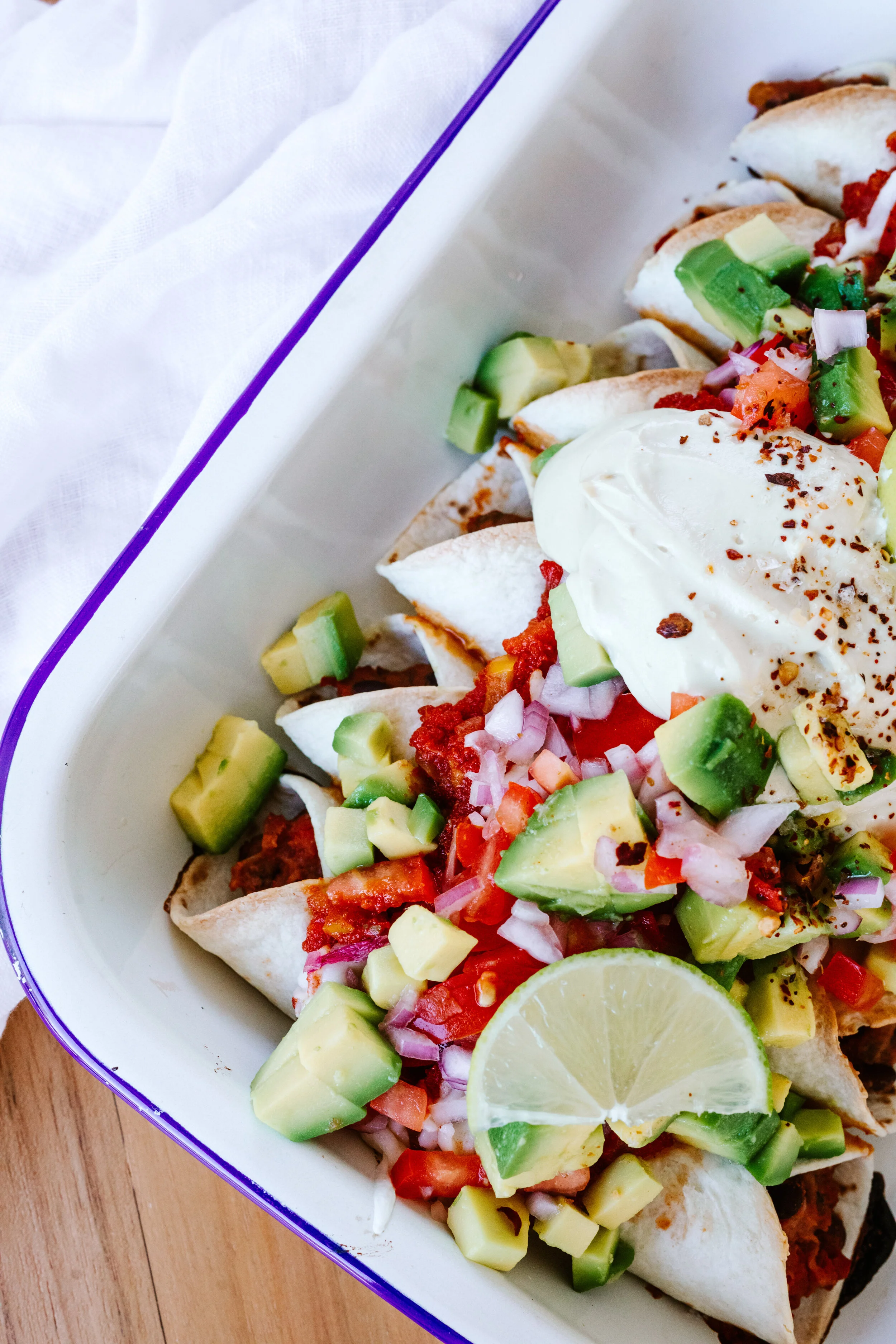 Chipotle Black Bean Enchiladas — Elsa's Wholesome Life