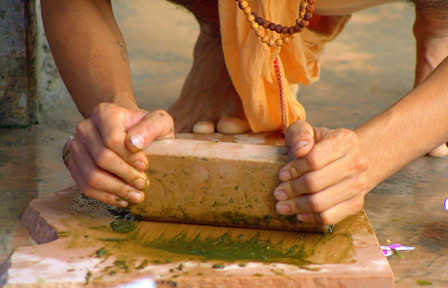 Preparation of Bhaang Medicine for treatment in Ayurveda