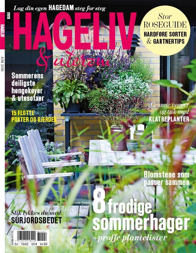 Hageliv og Uterom, JUNI 2018