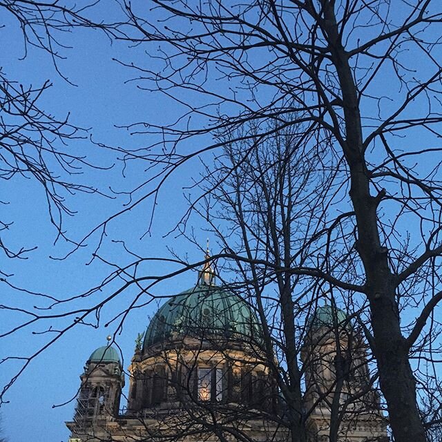 Berlin at dusk