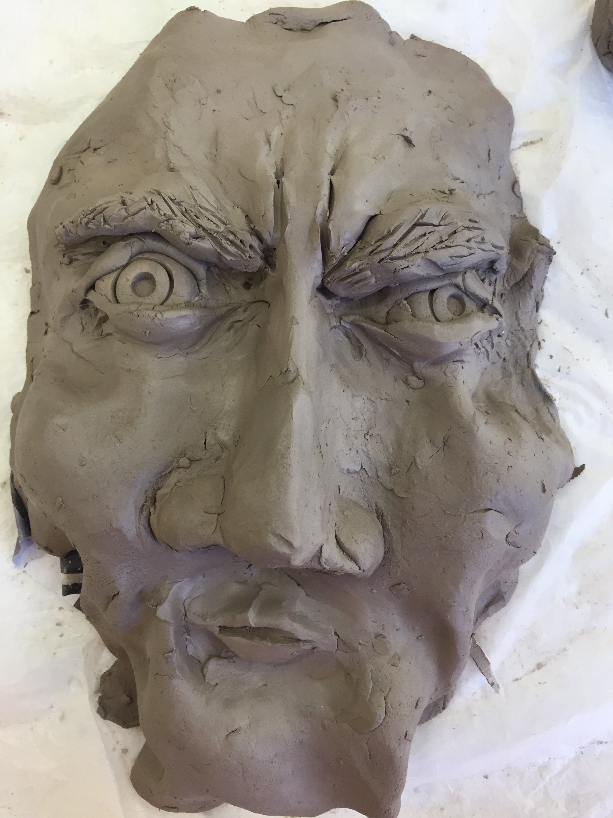 Professional Development Activity Away Day, Perth, Drawing and Clay, Anger Expression