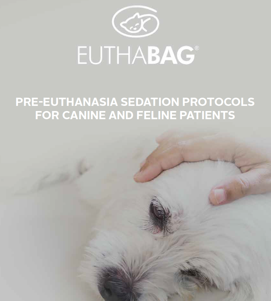Cover of the Pre-Euthanasia Sedation Protocols for Dogs and Cats guide