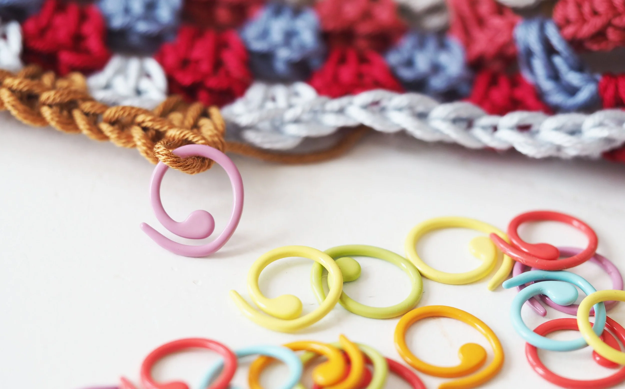 CocoKnits Colourful Split Ring Markers — The Stitchery