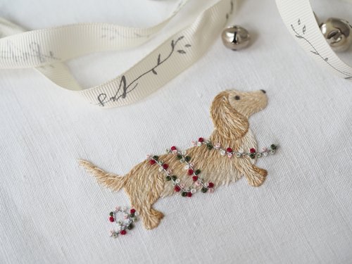 Polar Bear Stamped Children Embroidery Kit