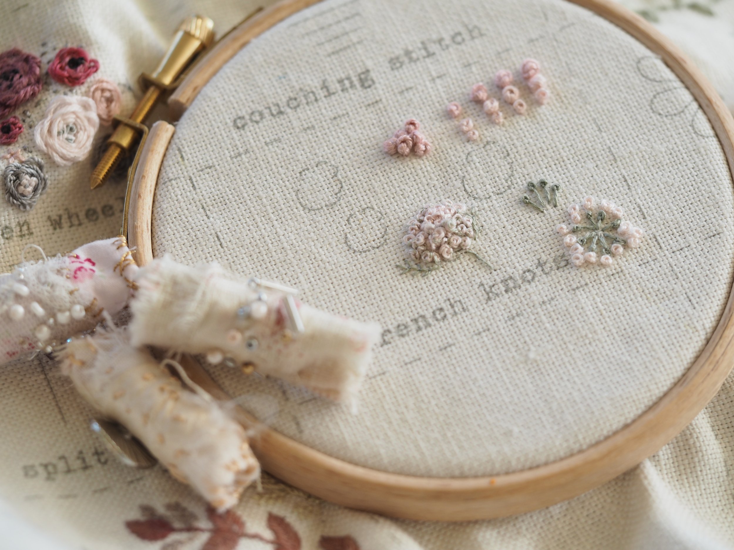 How to embroider a simple cross stitch lavender bag — Sum of their Stories  Craft Blog